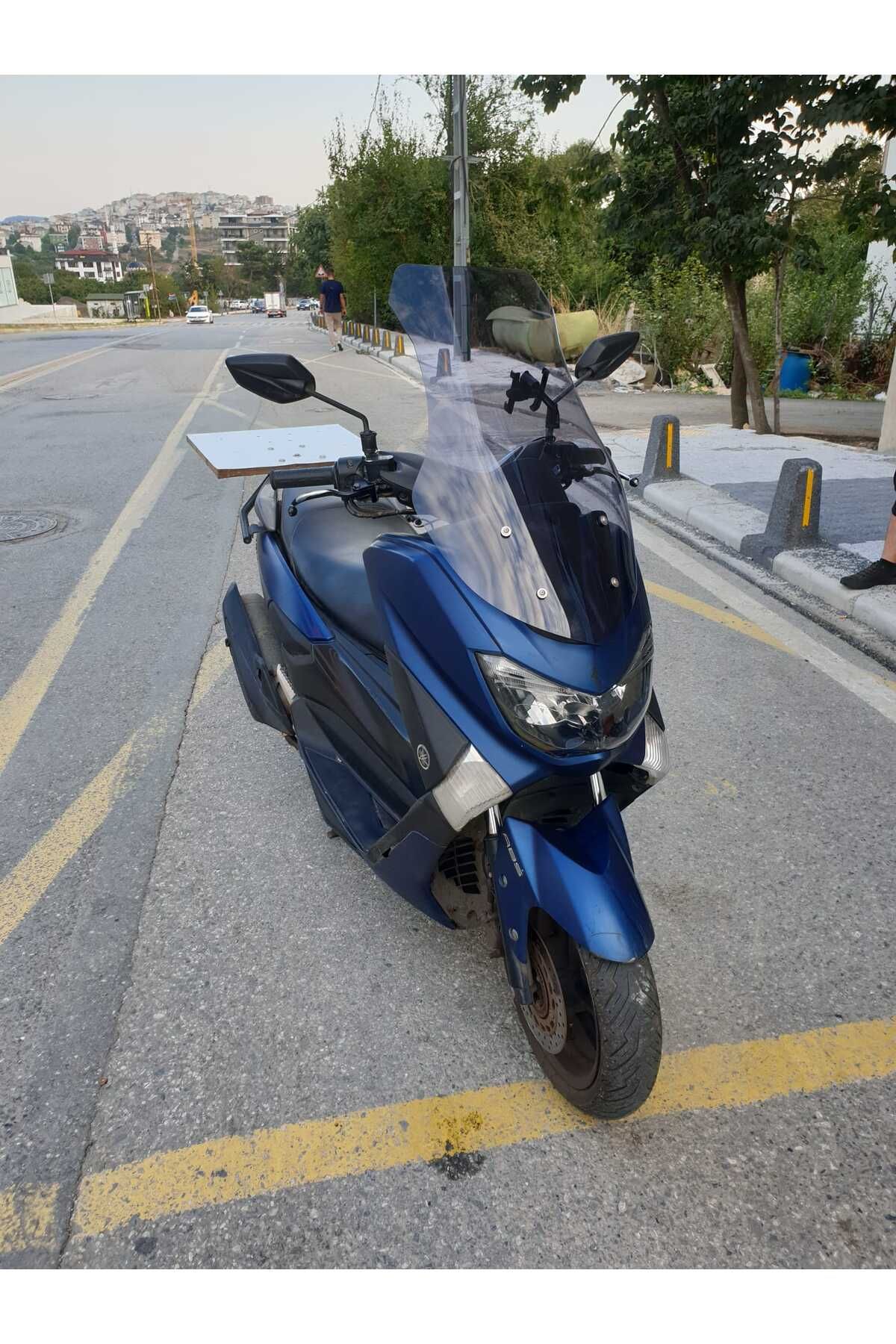 Yamaha Nmax Siperlik Ön Cam 2015 2020 Model 69cm Füme Renkli 4mm