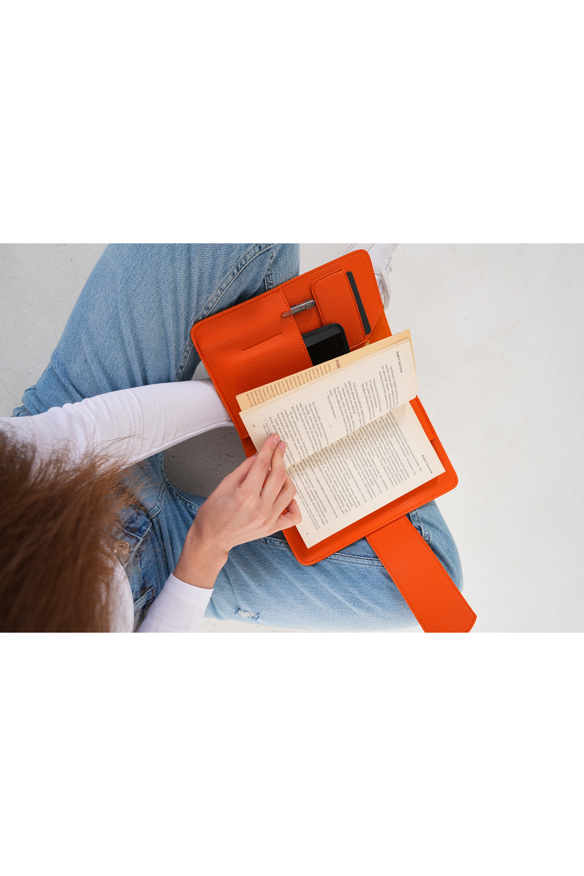 Erkan İçen Design Kitap/Defter/Telefon/Kitap Okuma/ Organizer görsel 7