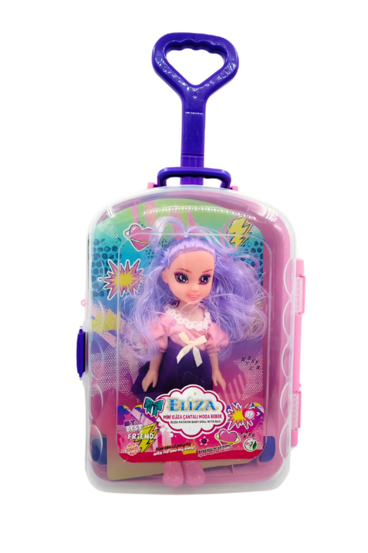 Global Toys Mi̇ni̇ Eli̇za Çantali Moda Bebek