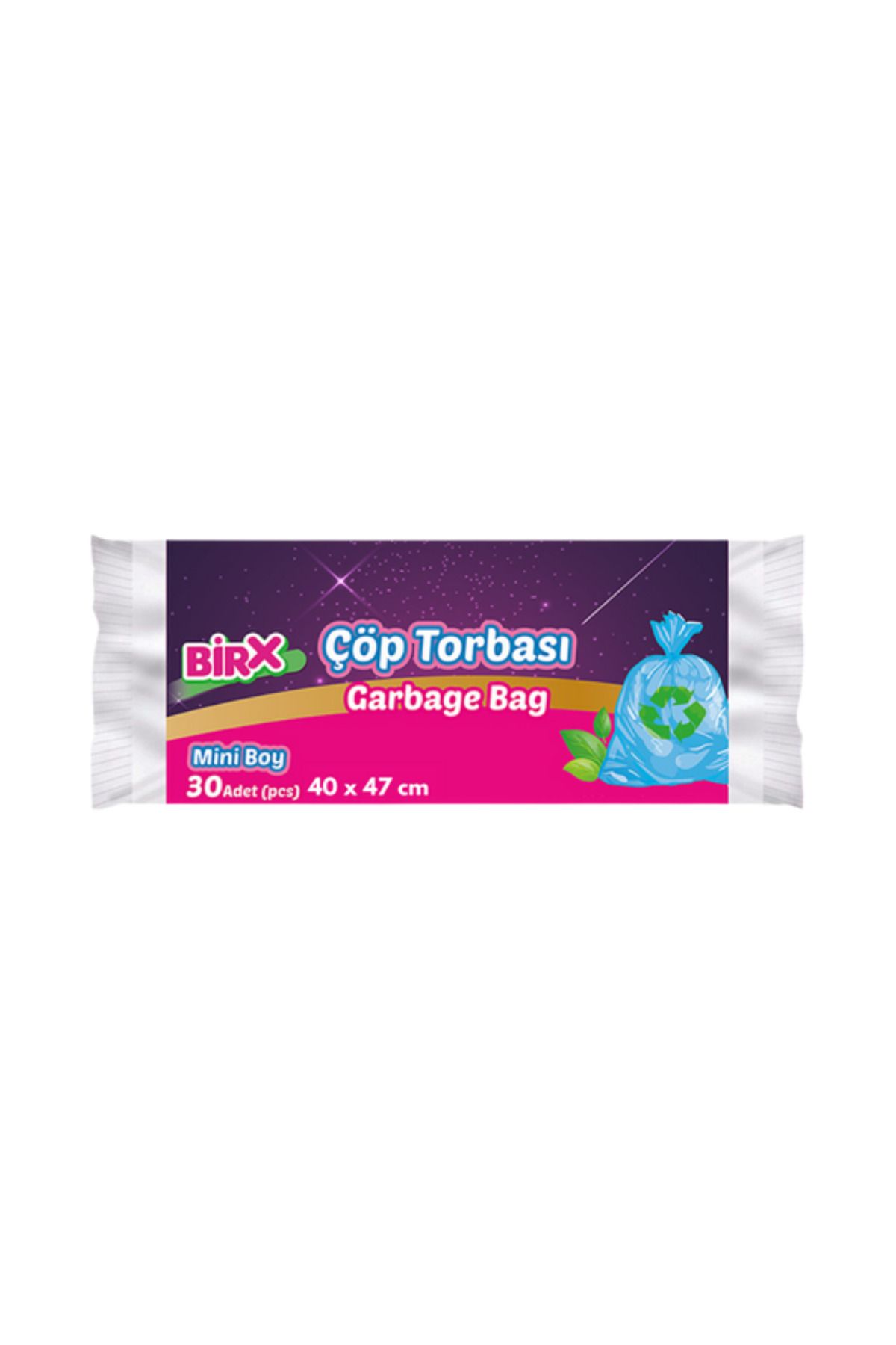 BIRX-Garbage Bag Small Size 40X47 cm Garbage Bag 1 Pack of 30 (Mini Size) 1