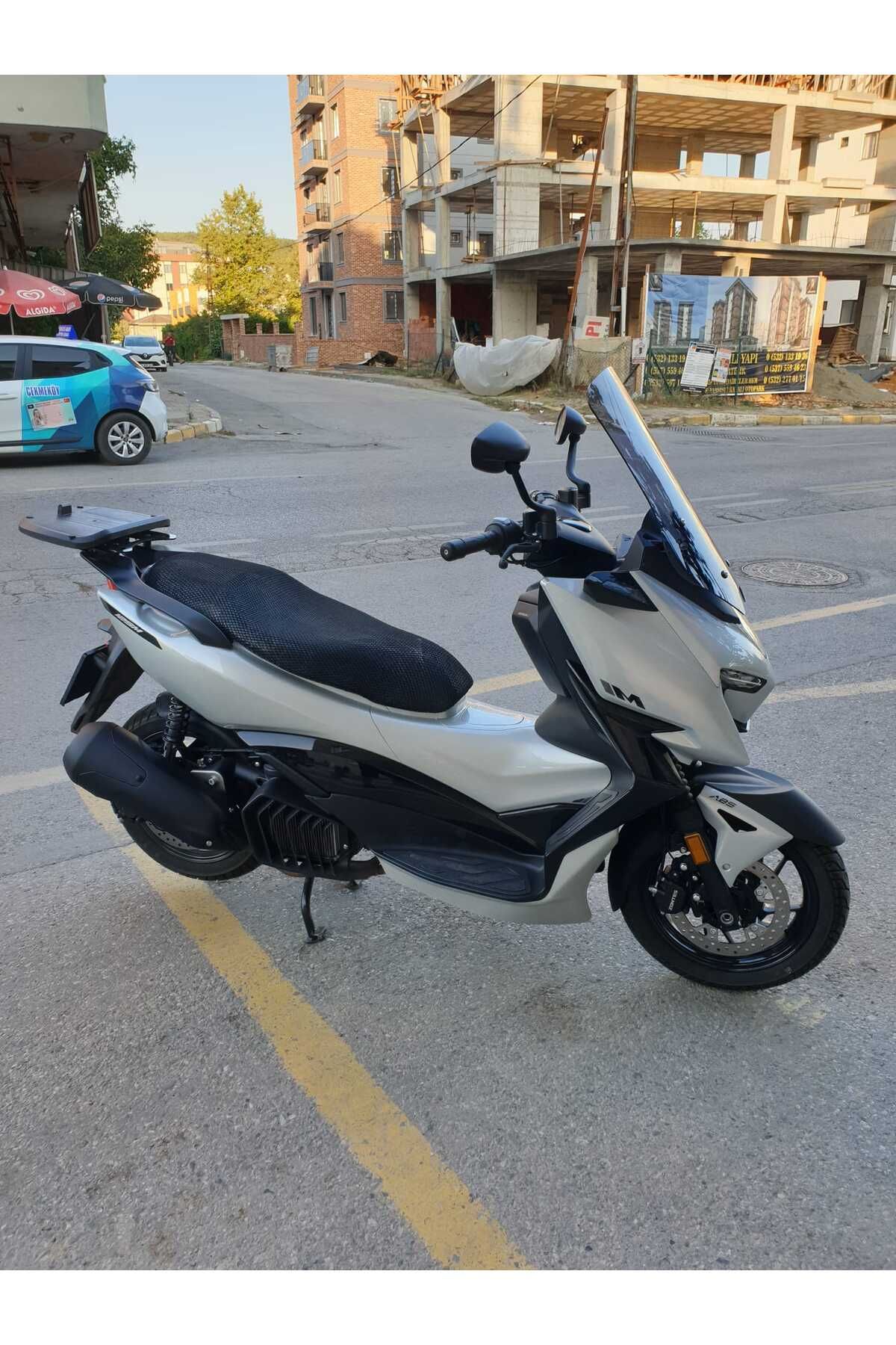 Zontes ZT 125 Siperlik Ön Cam 2025 Model 55cm Füme Renkli 4mm
