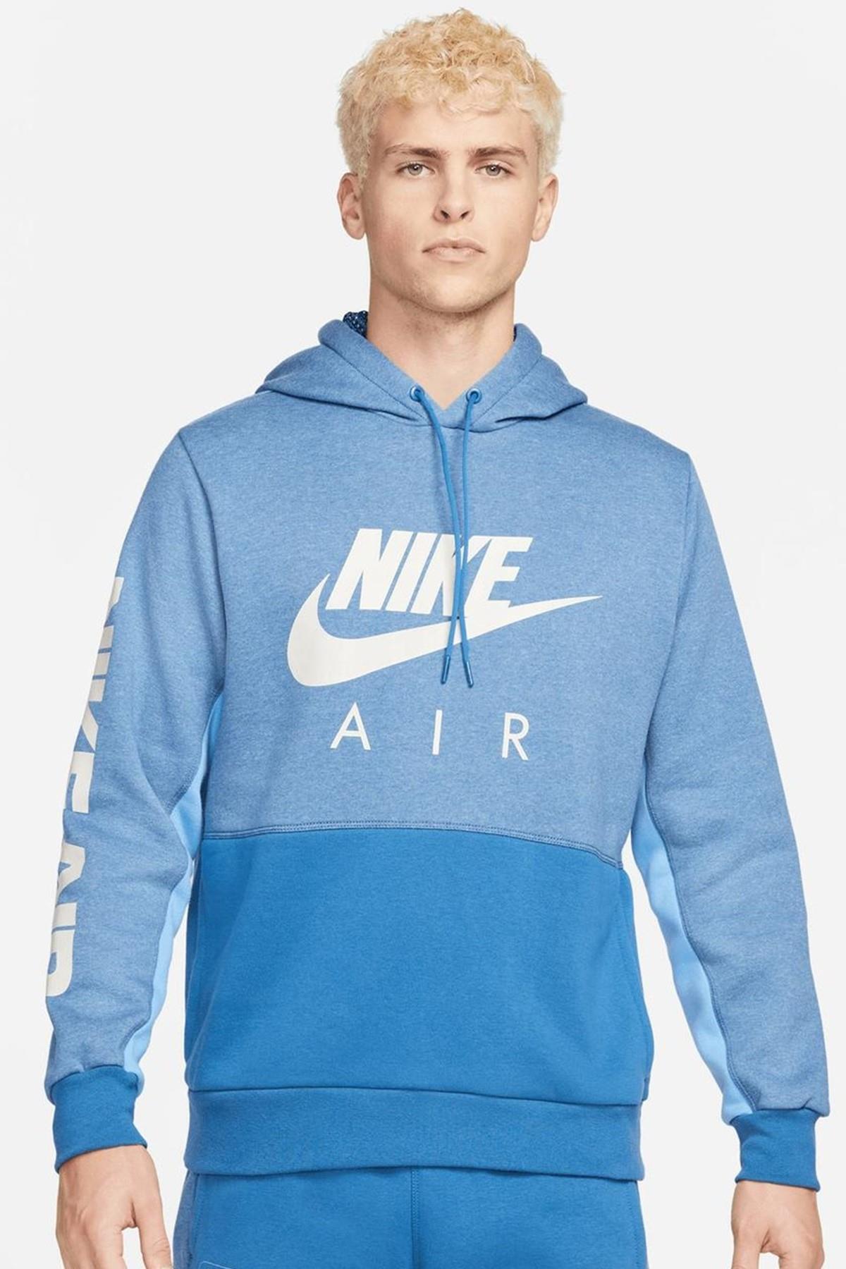 سویشرت مردانه ایر سووش لیگ آبی نایکی سویشرت اسپرت Nike