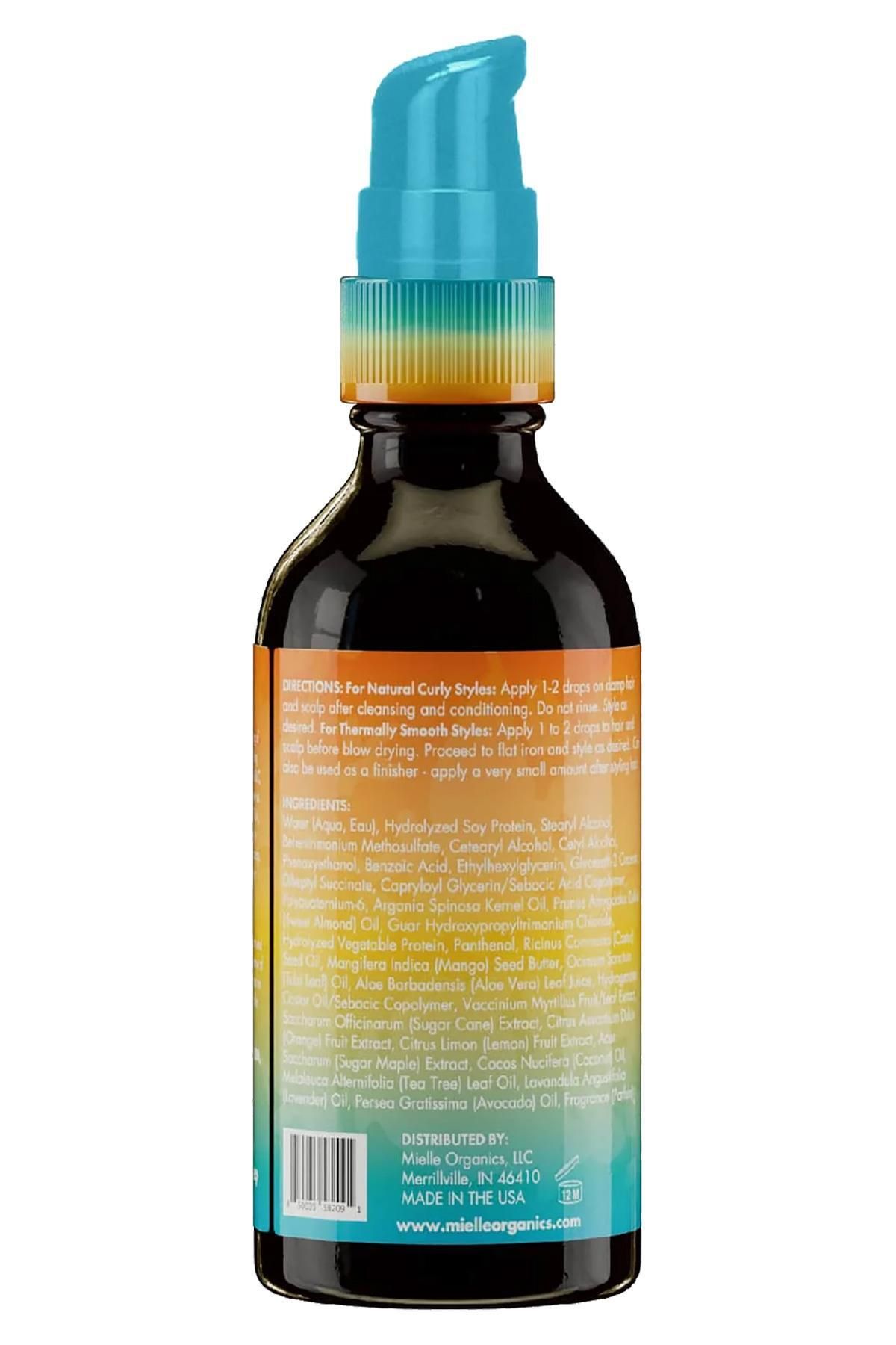 سرم و روغن مو مردانه زنانه تغذیه انبه تولی 3 در 1 59ML MIELLE