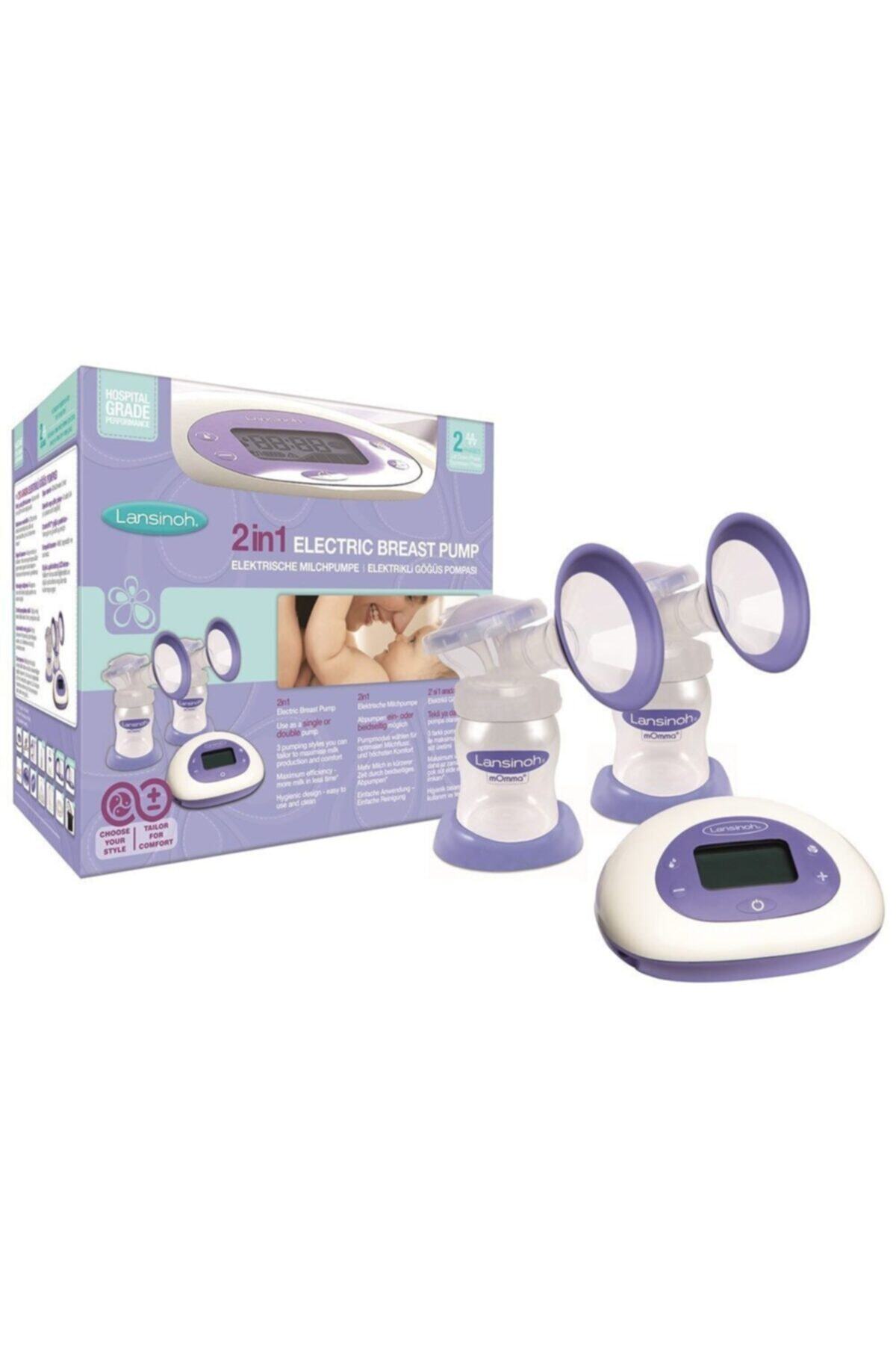 LANSINOH İkili Elektrikli Göğüs Pompası fotoğrafı 3 (önizleme)