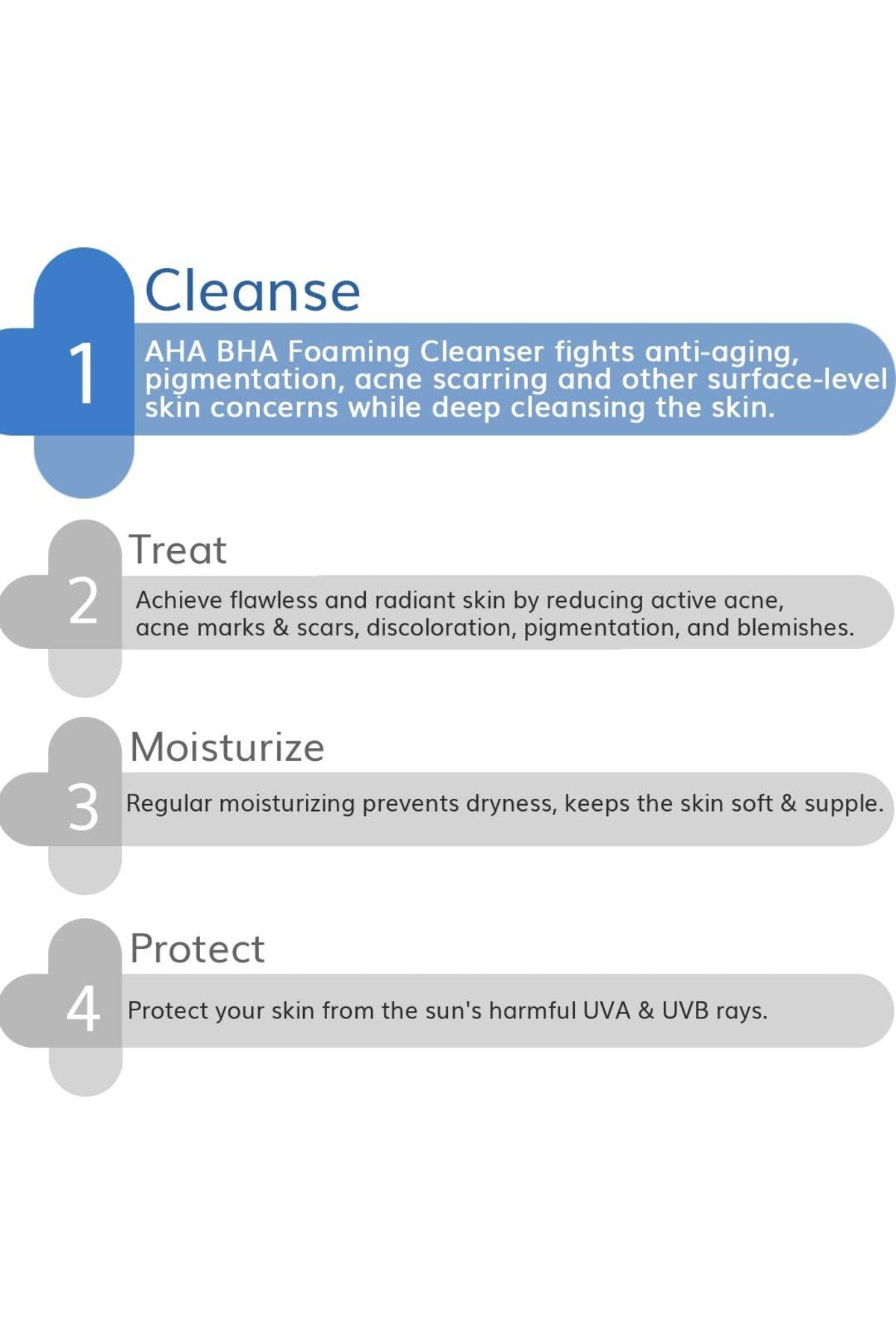 The Derma Co-3% AHA-BHA Foaming Face Wash 100ml 5