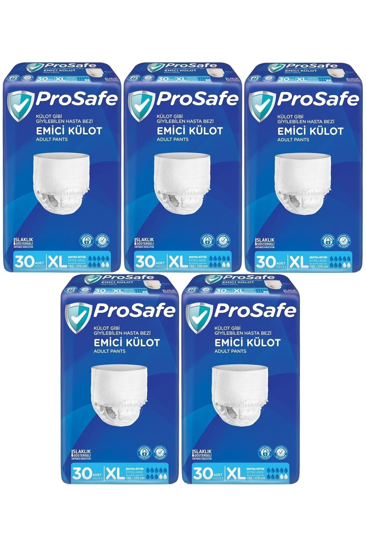 PROSAFE Emici Külot Hasta Bezi XL-Extra Large 150 Adet (5PK*30)