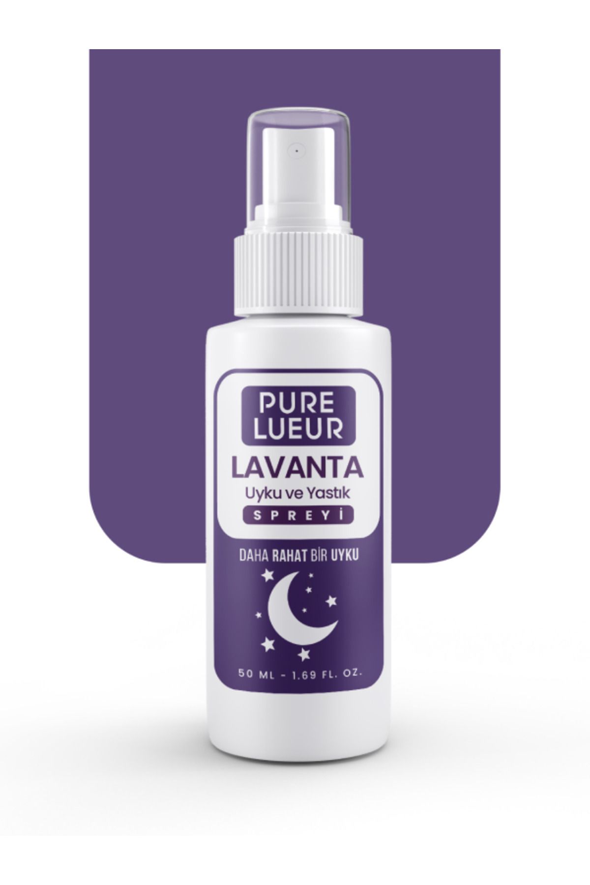 PURE LUEUR Lavanta Uyku Ve Yastık Spreyi Rahatlatıcı Uyku Ve Dinlenme Spreyi Sleep And Pıllow Spray 50ml