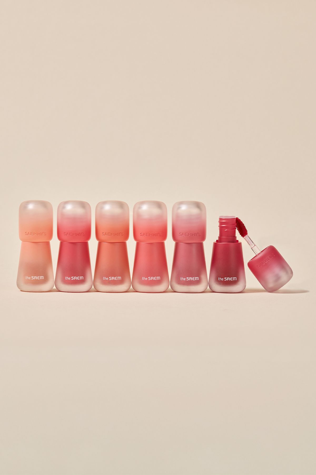 THE SAEM-Saemmy's Crema Velvet Tint- Tint-06 Cherry Topping with Velvet Finish, Natural Look and Intense Color 2