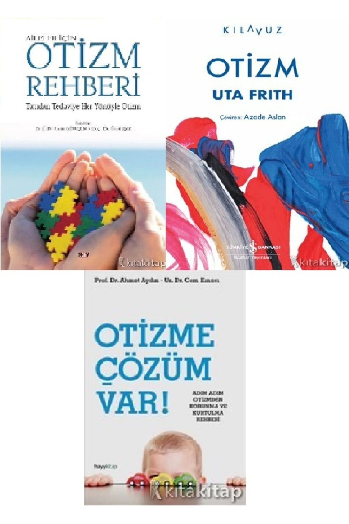 Destek Yayınları Aileler İçin Otizm Rehberi-Otizm-Otizme Çözüm Var!-Cem Gökçen-Uta Frith 3 KİTAP (ÜCRETSİZ KARGO)