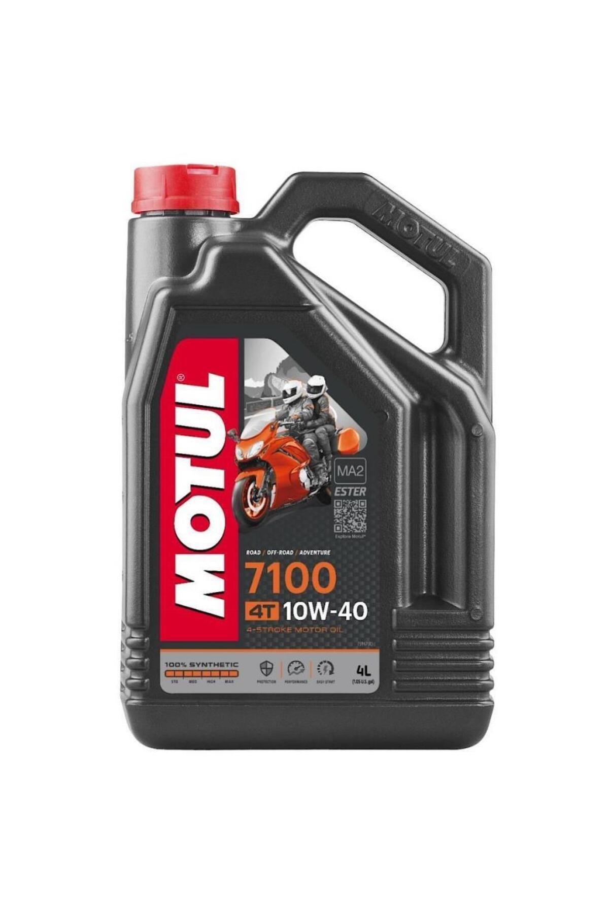 Motul 7100 10w40 4 Lt. 4 Zamanlı Motosiklet Yağı Made In France