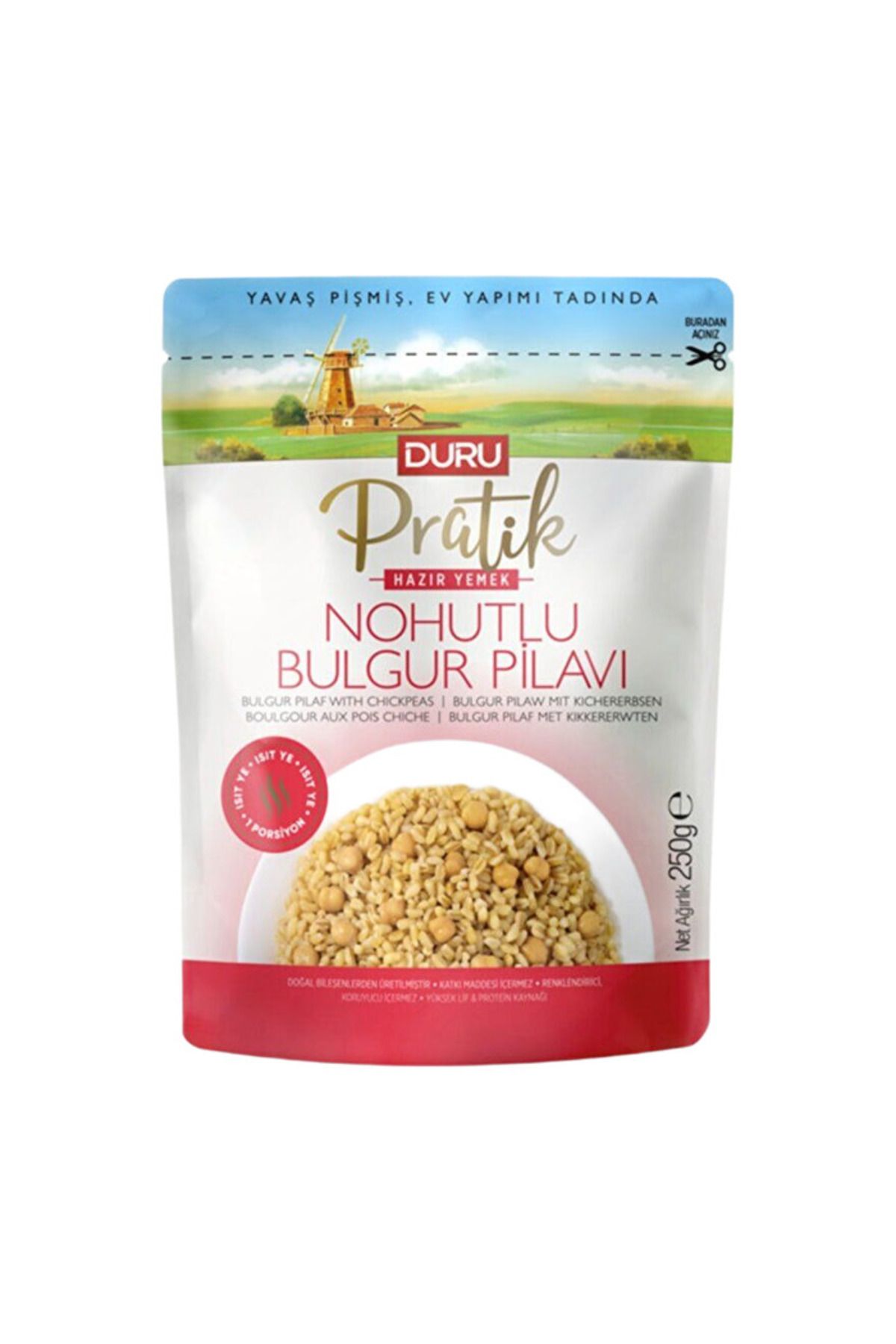 Duru Bulgur Pilavı Pratik Nohutlu 250 Gr