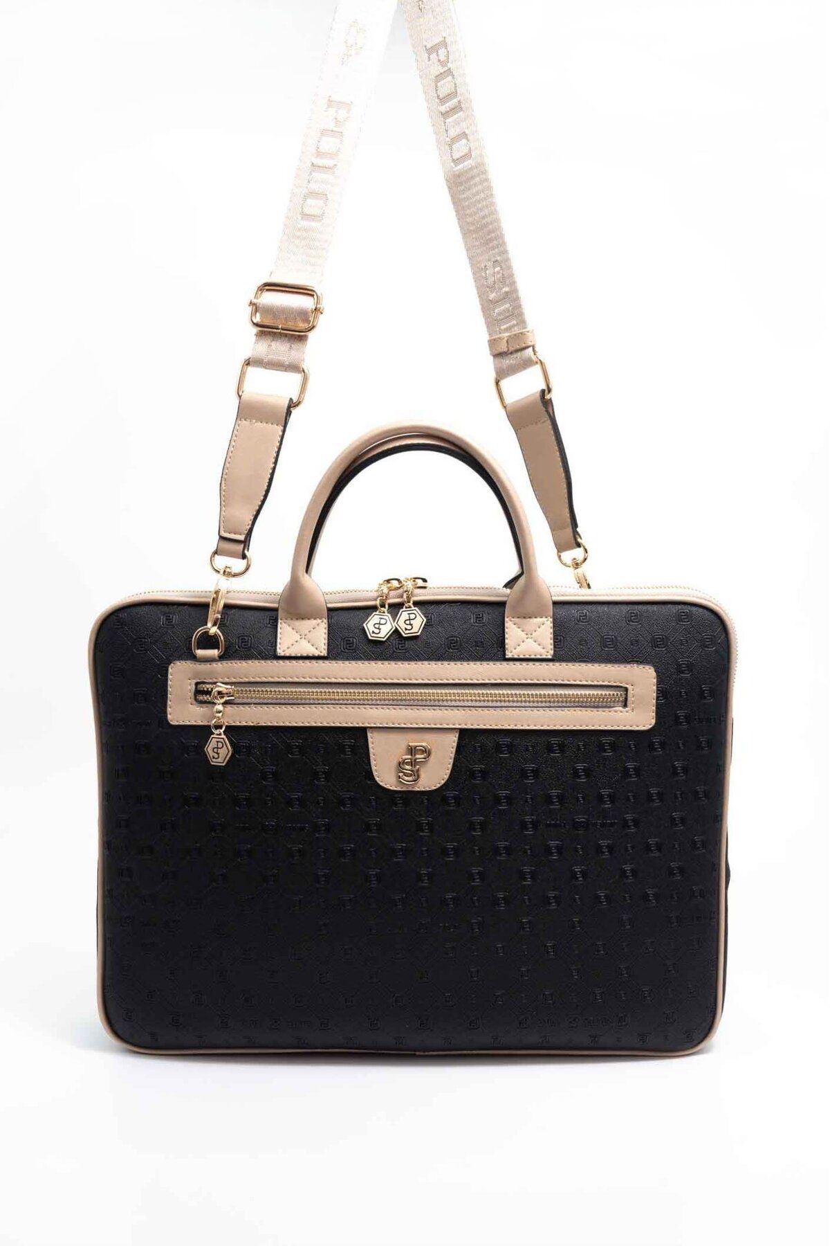 Silver Polo-Silver & Polo Black - S.Nut Sp1175 Women's Laptop & Briefcase 5