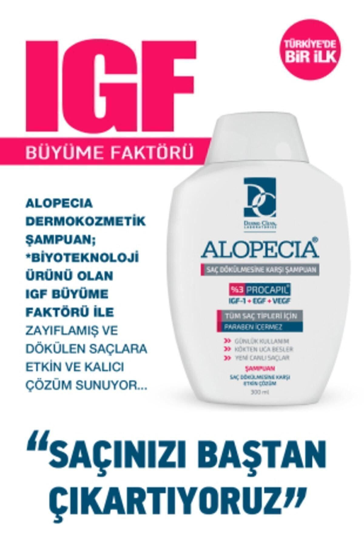 Alopecia Procapil Ve Igf Içerikli Saç Dökülmesine Karşı Şampuan 300 Ml-6