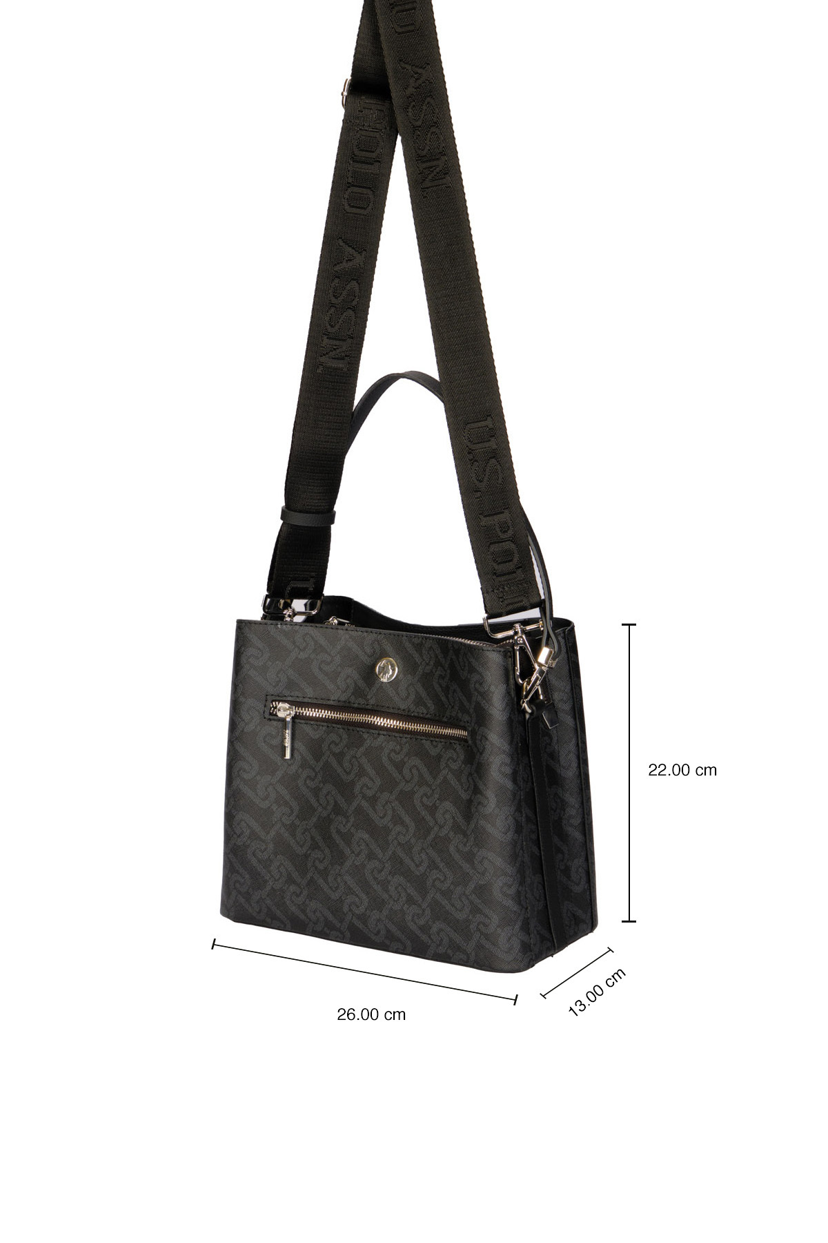 کیف رودوشی زنانه طرح دار | یو اس پولو U.S. Polo Assn. US24529 - تصویر 7