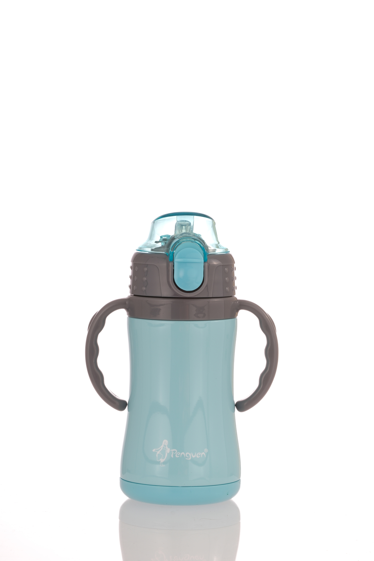 Penguen Çocuk Termosu - 280 ml | Sızdırmaz Çift Cidarlı, Vakum Yalıtımlı | Paslanmaz Çelik Pipetli Termos fotoğrafı 2 (önizleme)