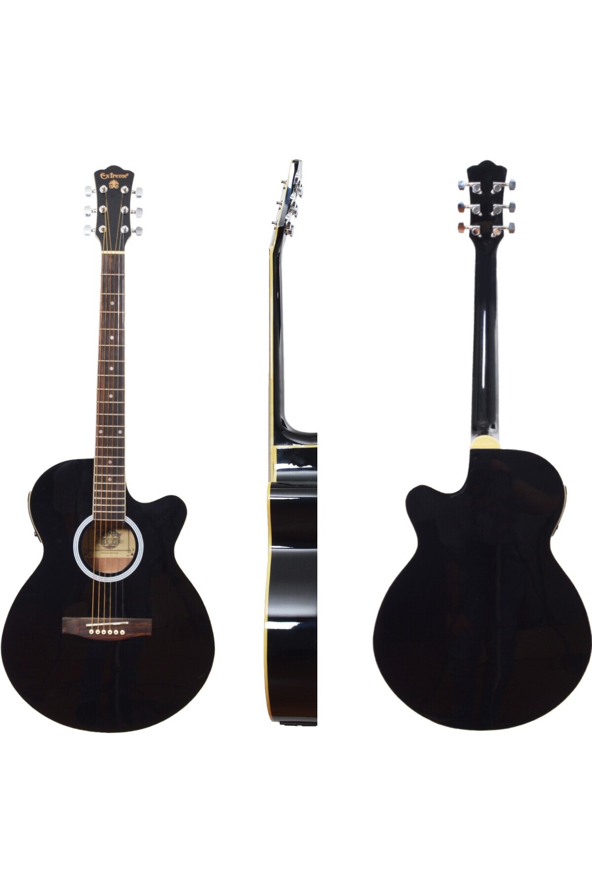 Extreme GİTAR AKUSTİK SAHNE GİTARI (XAC45EQ4BK)
