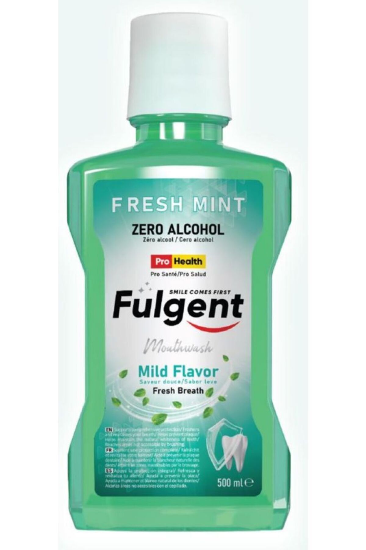 FULGENT MOUTHWASH Fulgent Fresh Mınt Mouthwash Mentol Nane Ferhlığı Ağız Bakım Suyu 500 ml