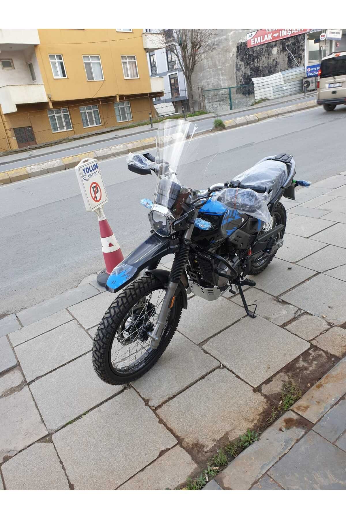 Hero X Pulse Siperlik Ön Cam 2020 2025 Model 46cm Şeffaf Renkli 4mm