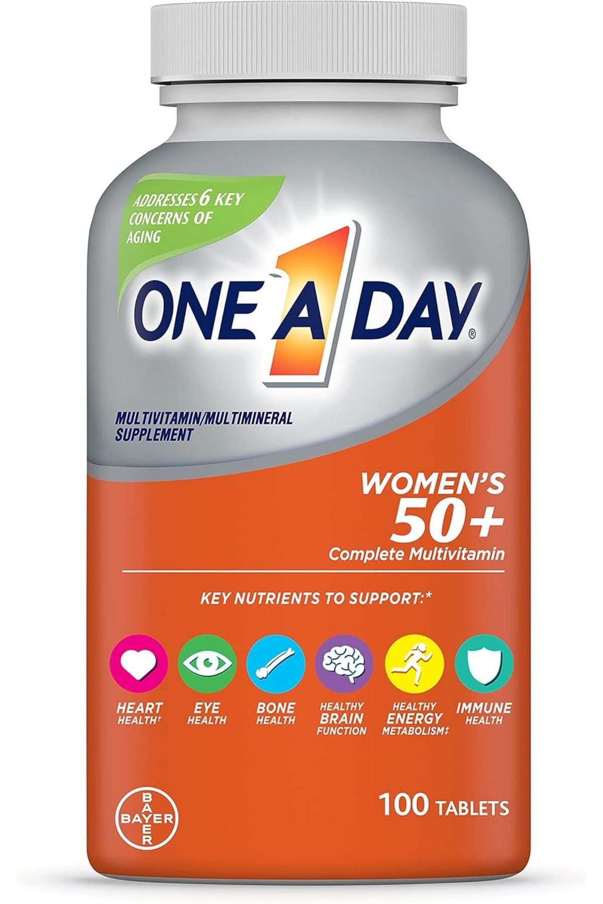 Bayer One A Day Women's 50+ Multivitamin 100 Tablet