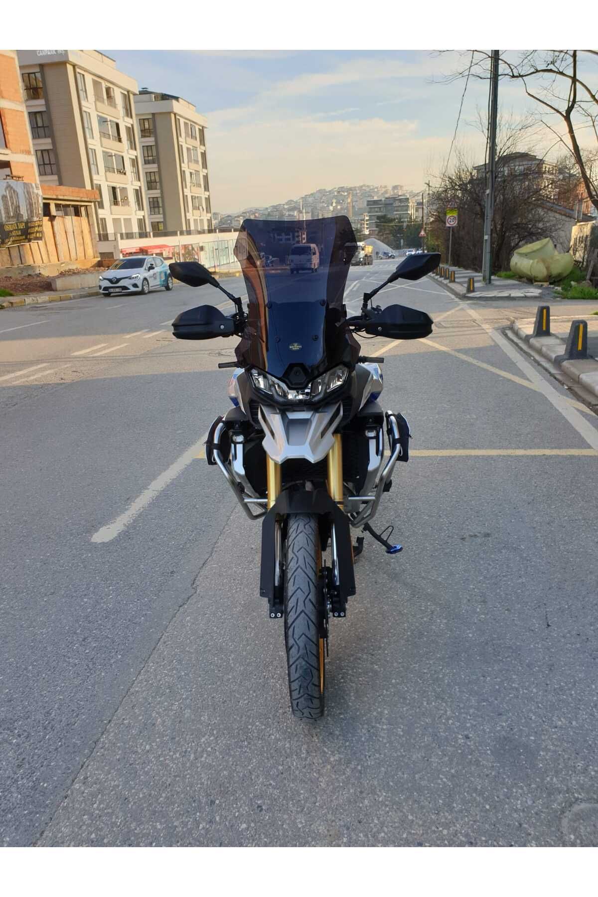 Voge DSX 900 Siperlik Ön Cam 2025 Model 53cm Siyah Renkli 4mm