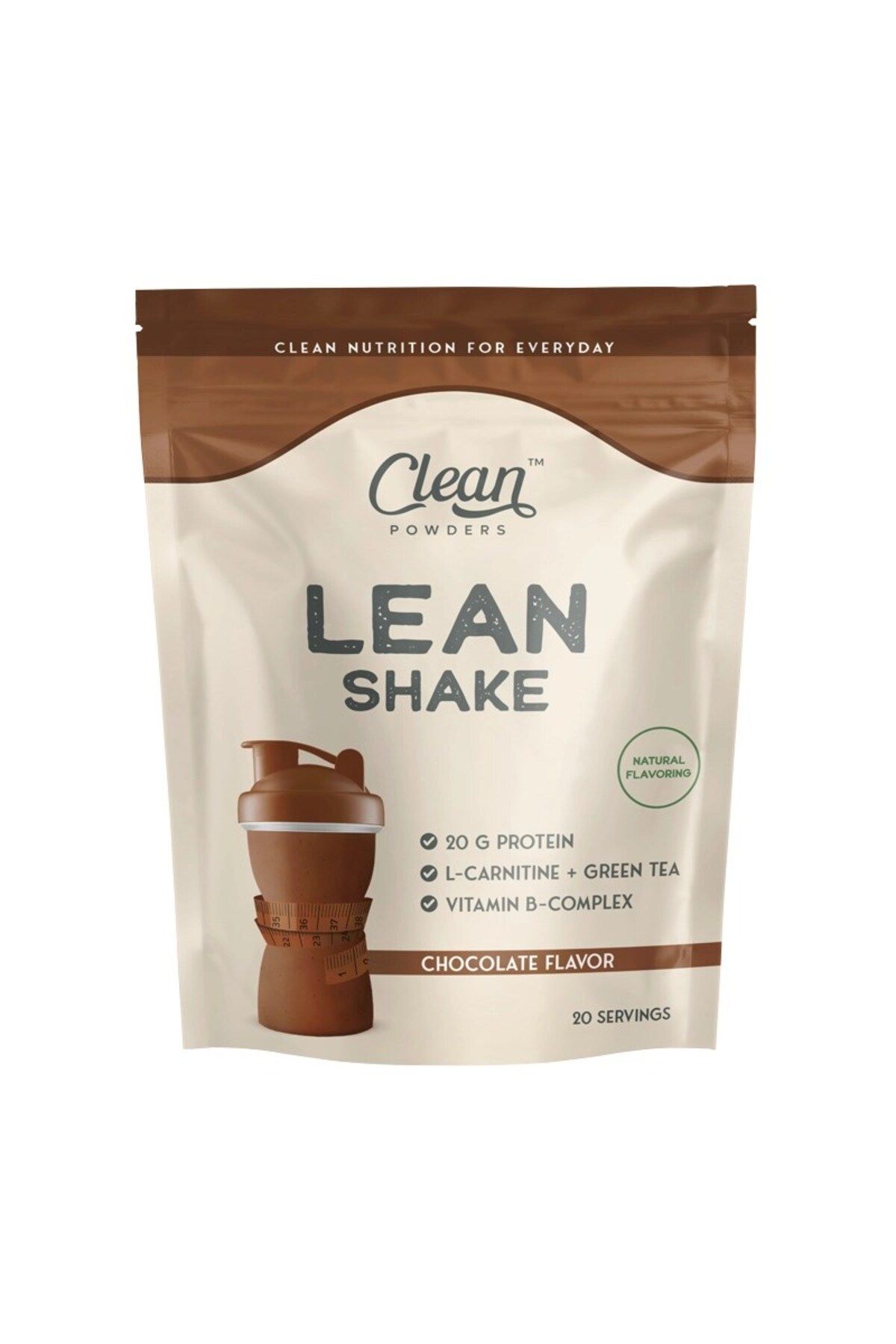 Clean Powders Lean Shake 600 gr Çikolata