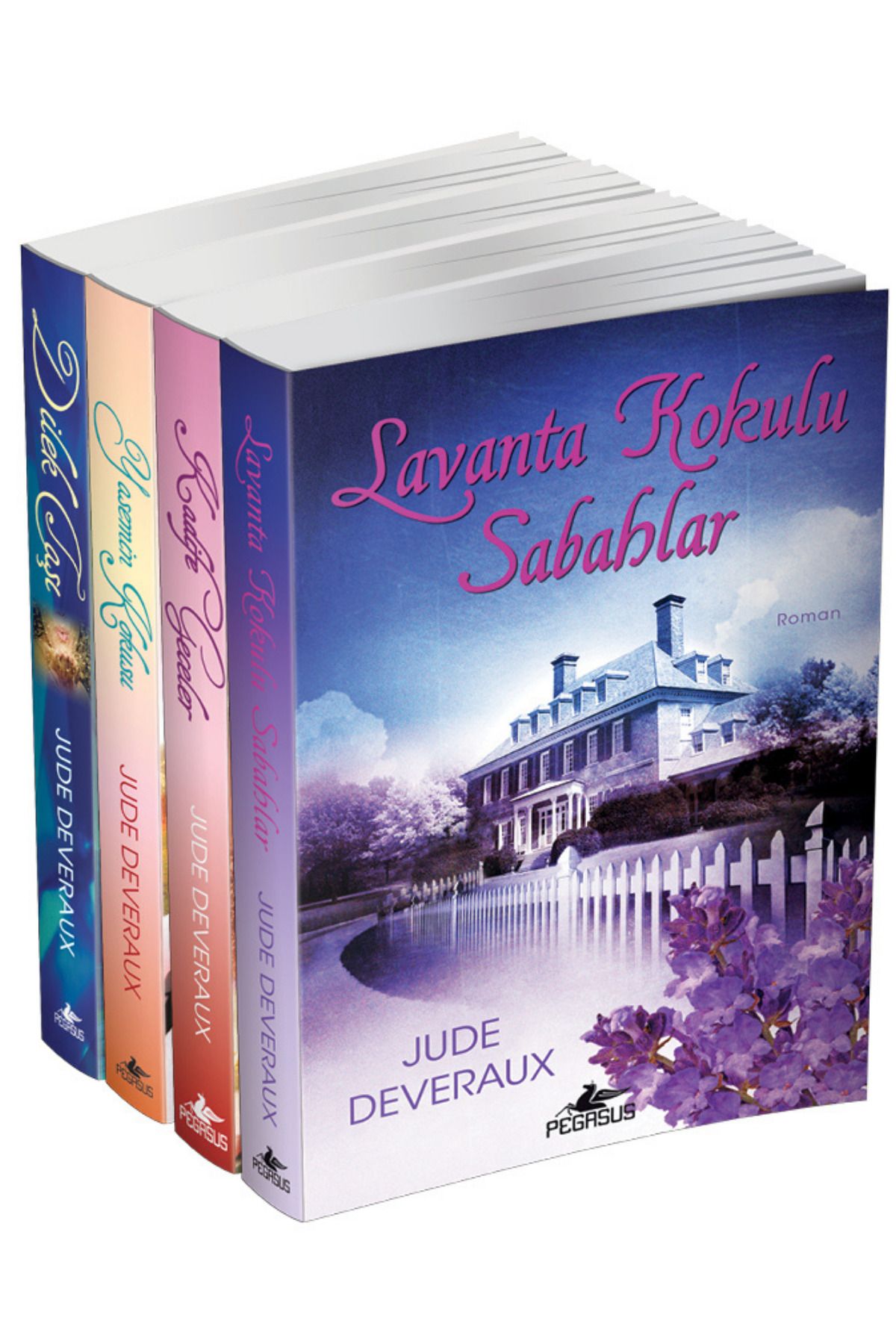 Pegasus Yayınları Jude Deveraux Romantik Kitaplar Koleksiyonu Seti (4 Kitap)