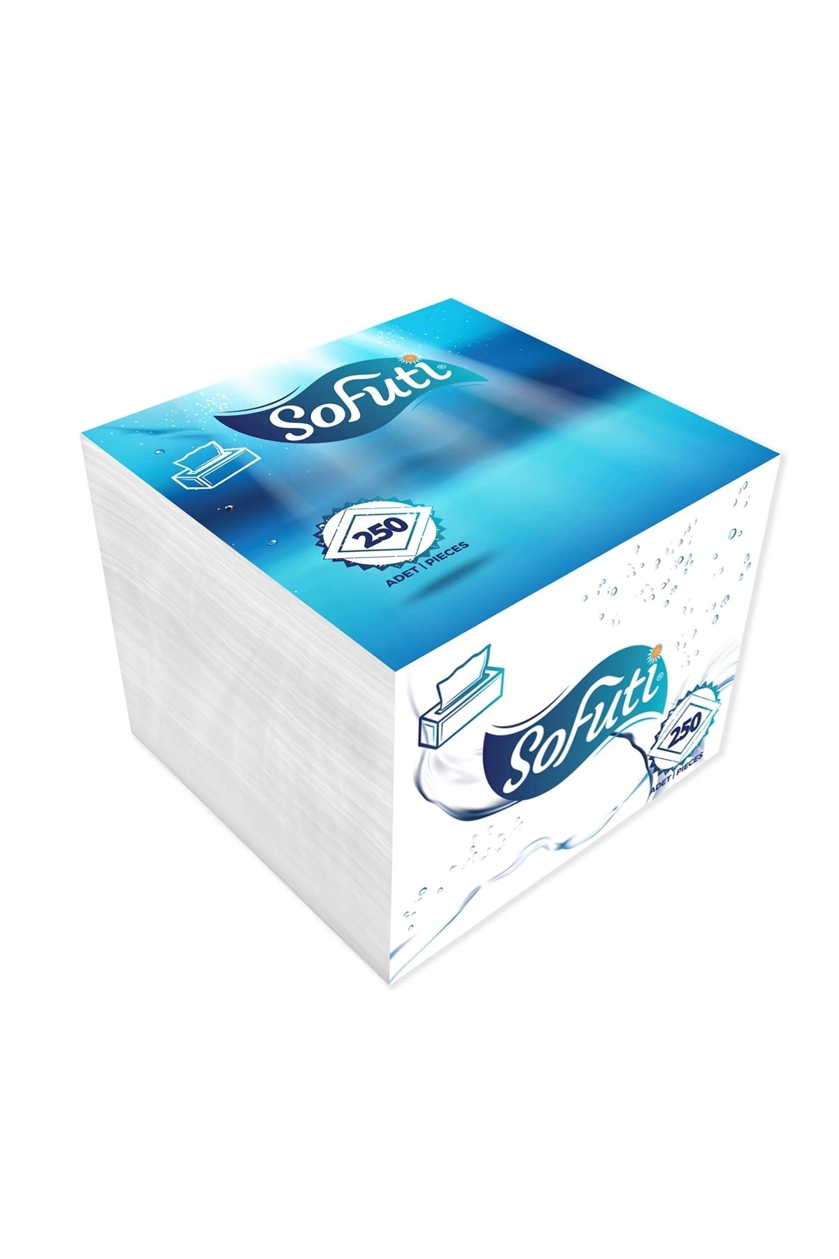 Pratikser SOFUTI Tuvalet Kağıdı - 100x190mm - 250Ad/Paket