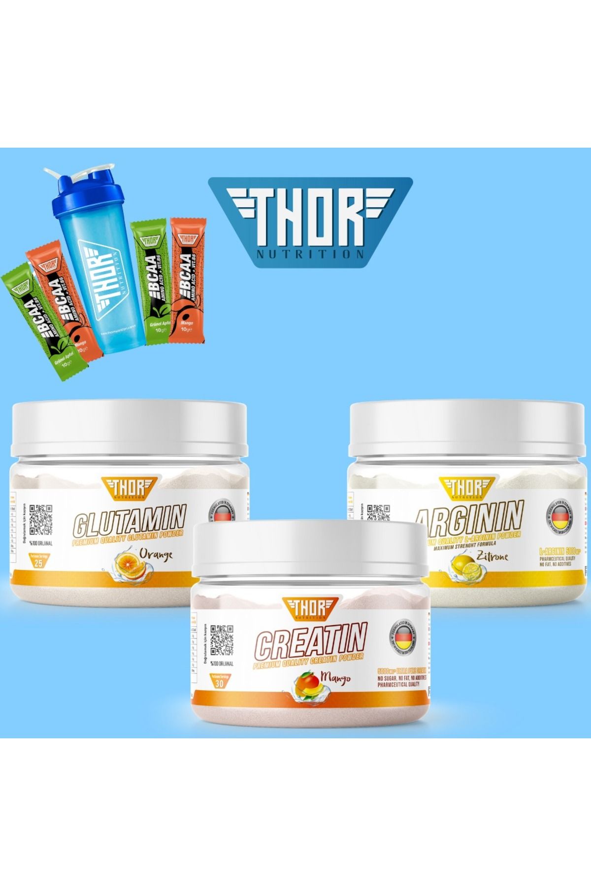 THOR NUTRITION Peles x Thor Nutrition Triple Essential Amino Pack