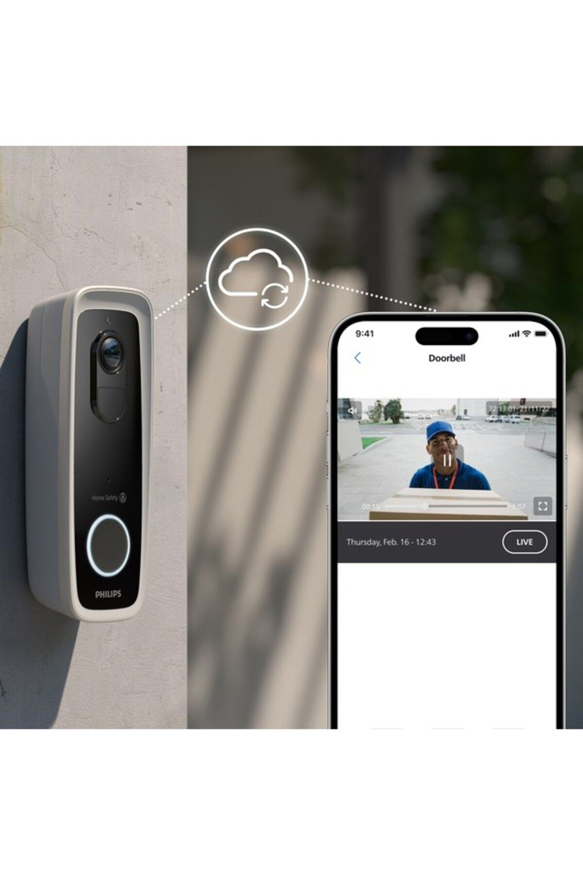 Philips-Home Safety Wireless Video Doorbell 8