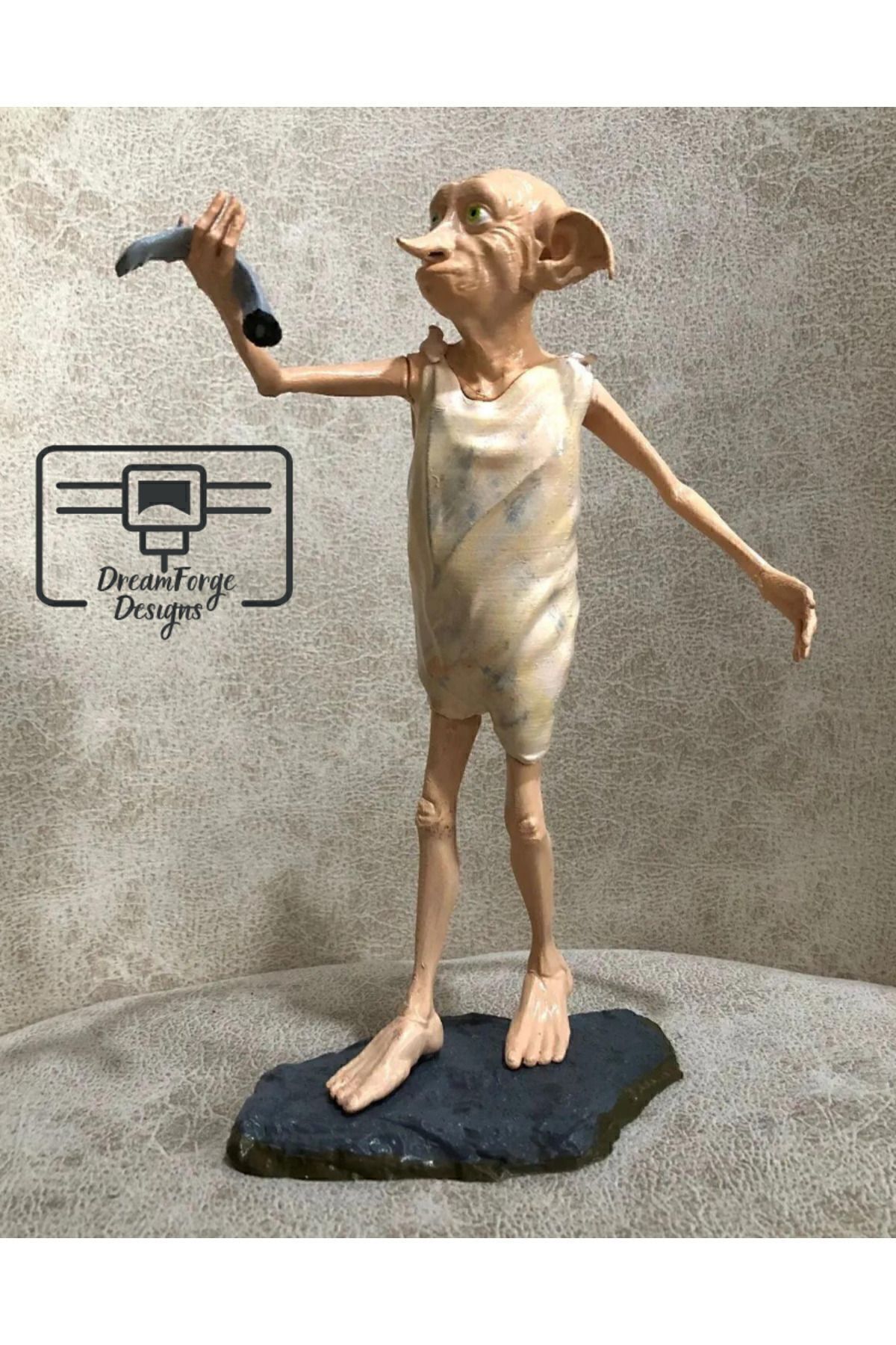 ALCSTORE Harry Potter Ev Cini Dobby 32cm Figürü Büst Beyaz