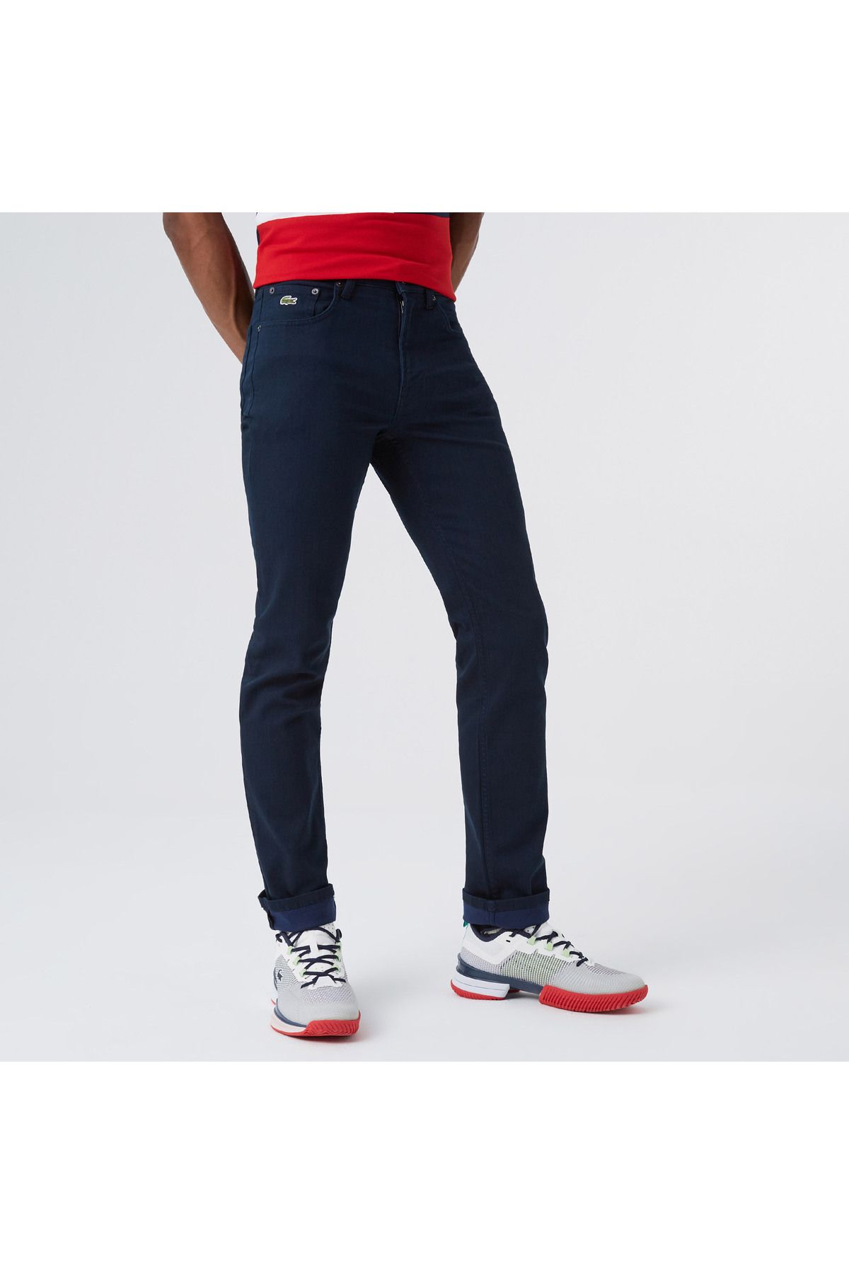 شلوار مشکی مردانه سیاه اورجینال Lacoste