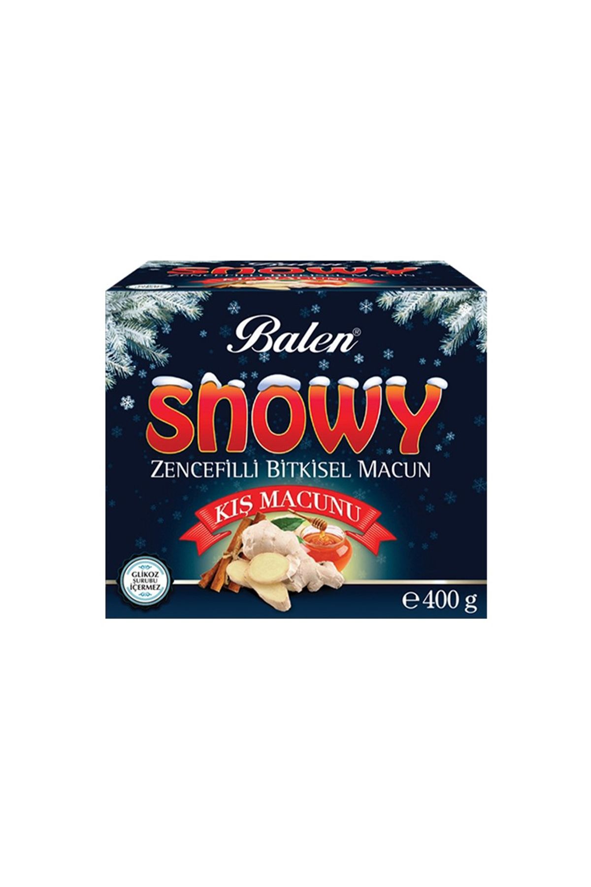 Balen Snowy Ballı Zencefilli Macun 400 G | Vücut Direncini Artıran Boğazı Yumuşatan Doğa 588132