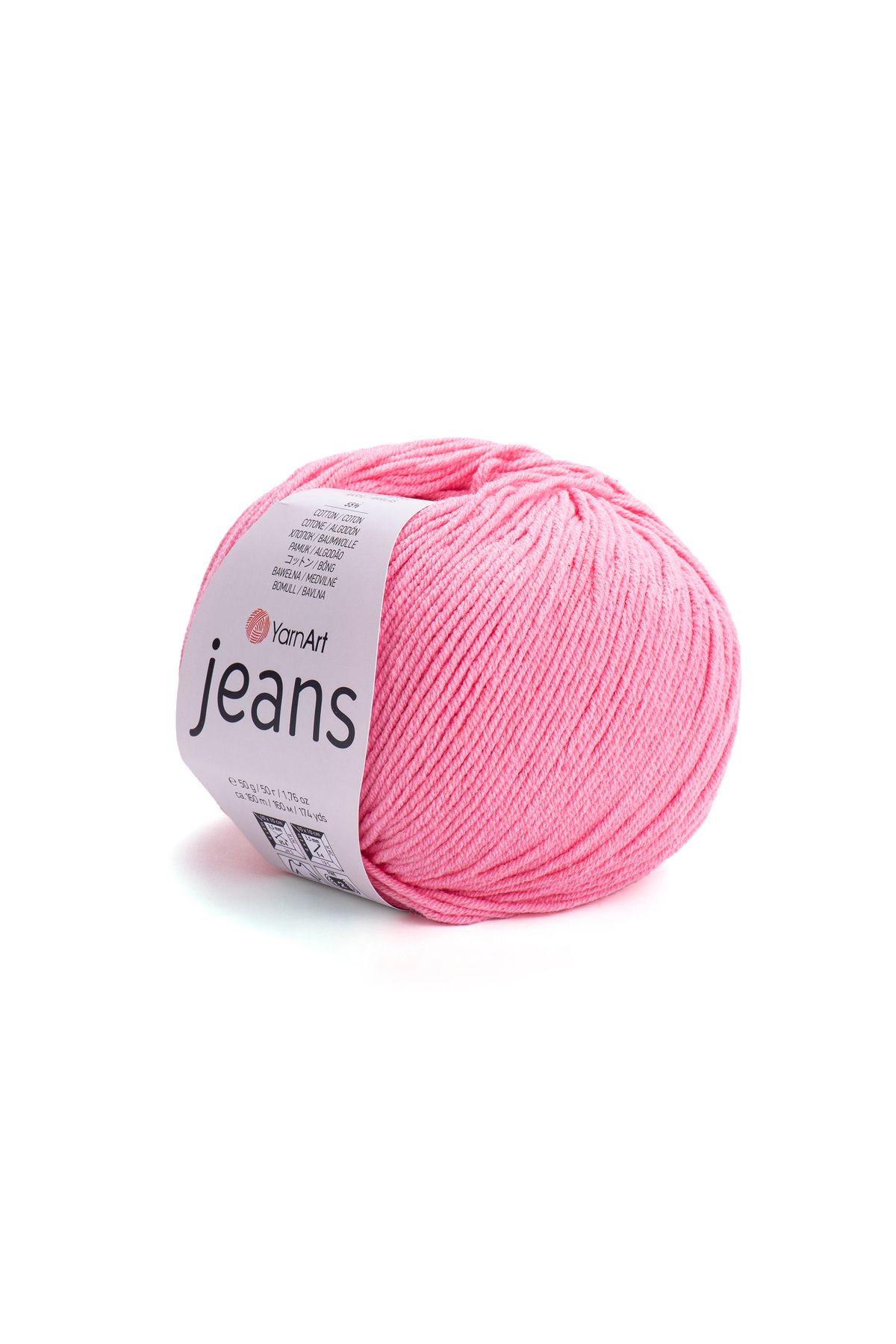 Yarnart Blugi Ață De Tricotat Manual 78 Candy Pink Ață Amigurumi Ață De Pumn Ață De Păpușă Ață De Pătură - One Size