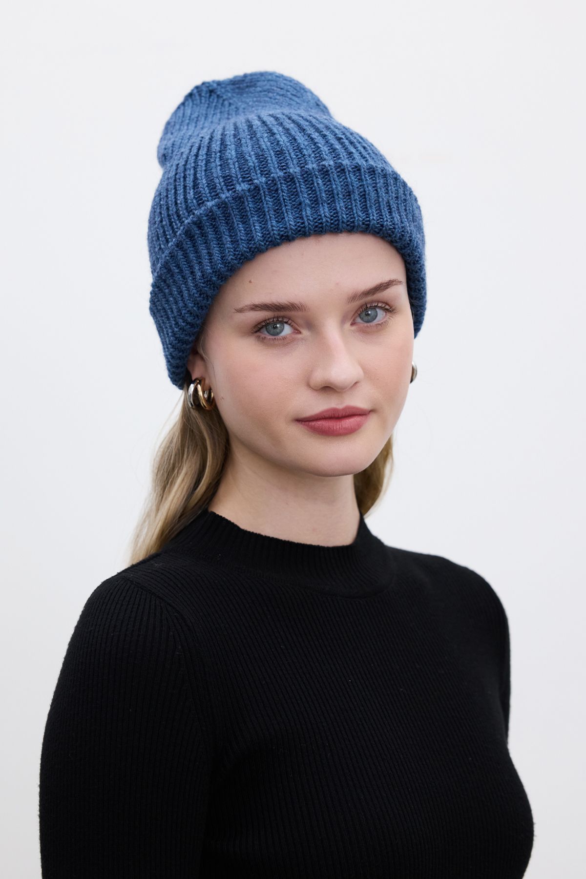 Manuka-Indigo Beret - Thick Knit Design 2