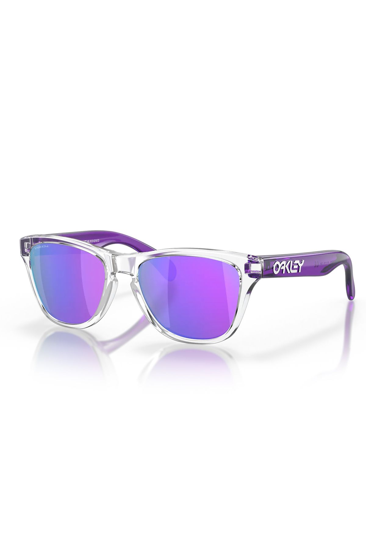 عینک آفتابی مردانه Frogskins Xxs White Oakley