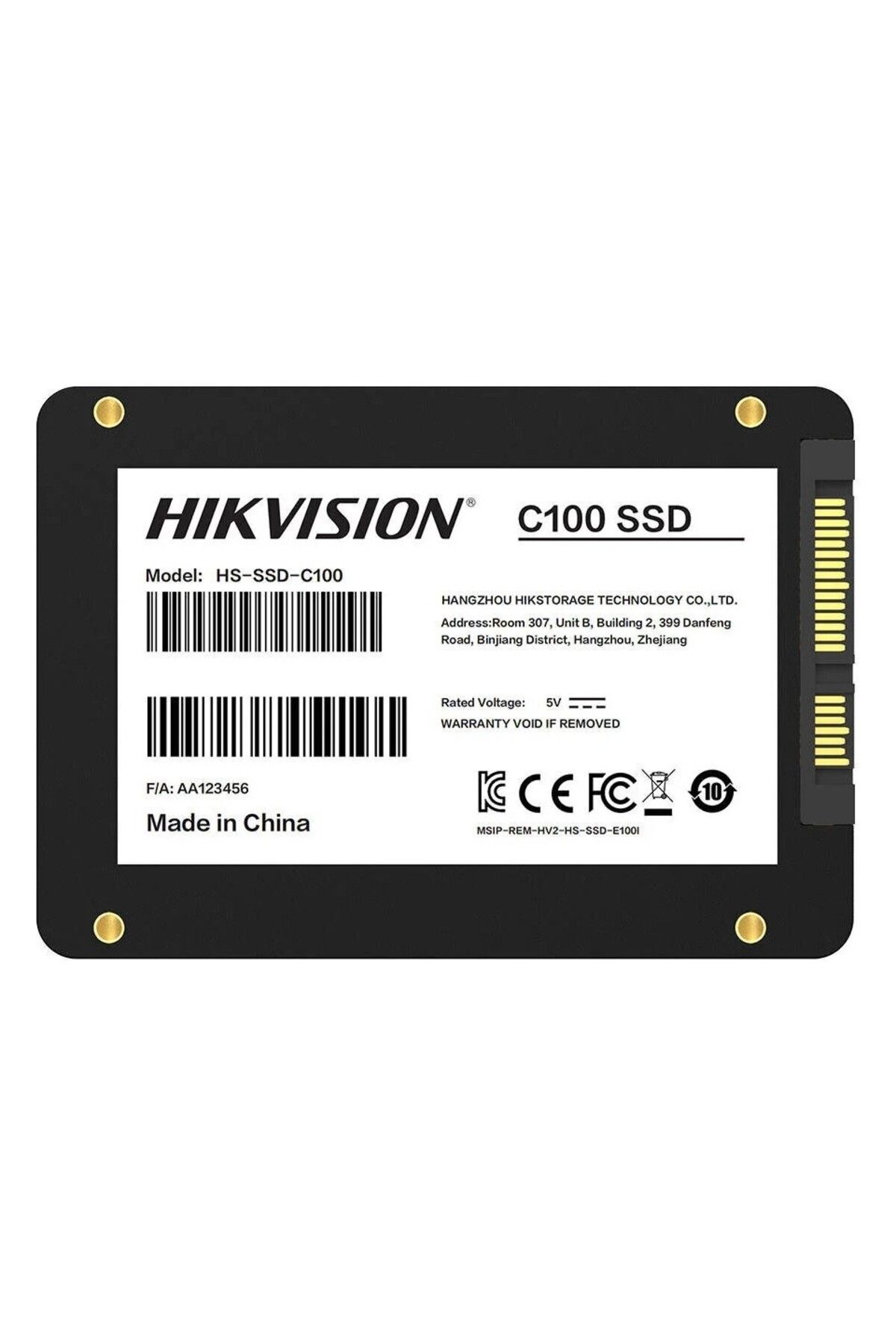 Hikvision Hıkvısıon Hs-ssd-c100/240g 240 Gb 2.5 Sata 3.0