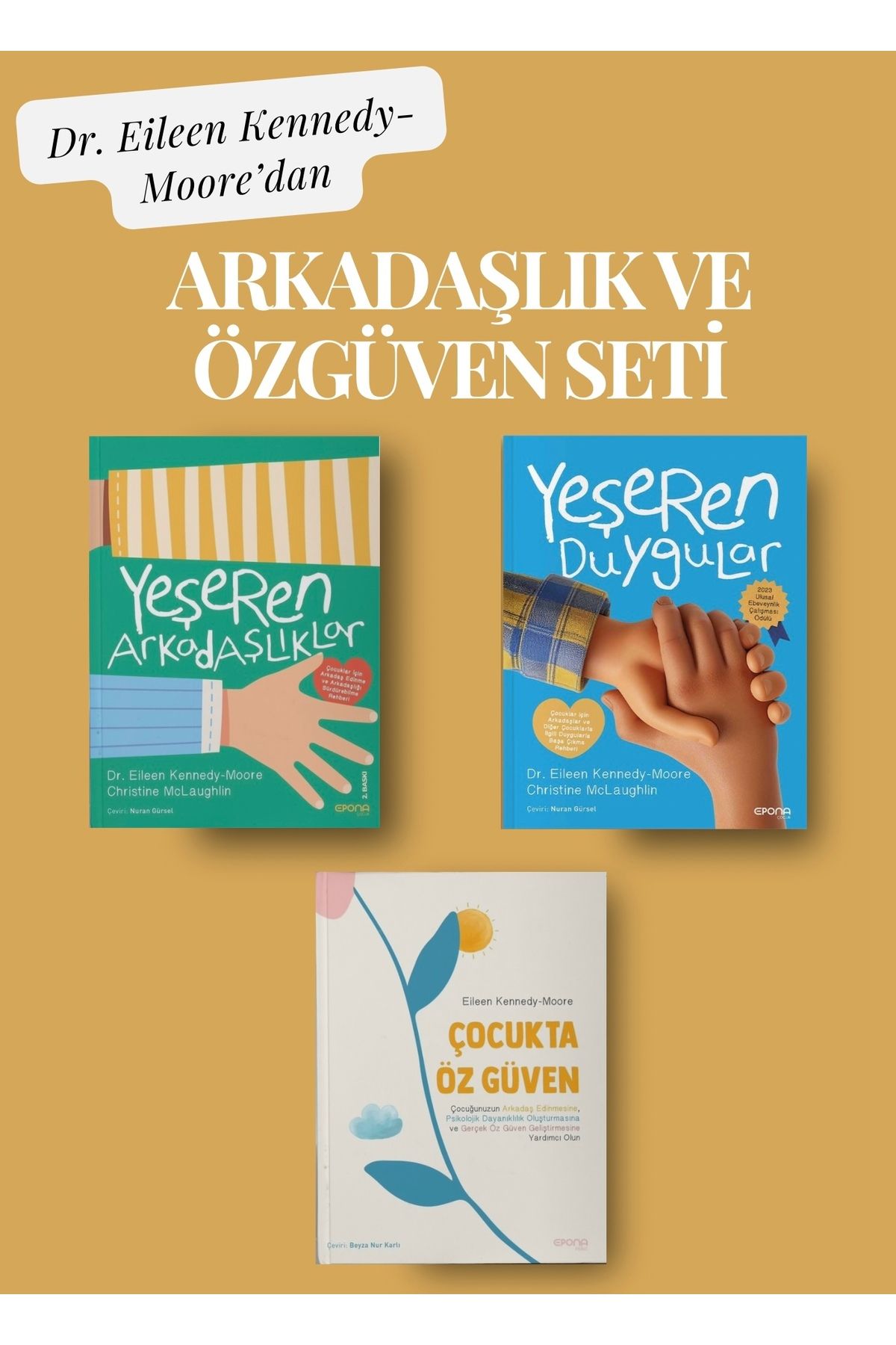 epona kitap Çocuklar için Arkadaşlık ve Özgüven Seti