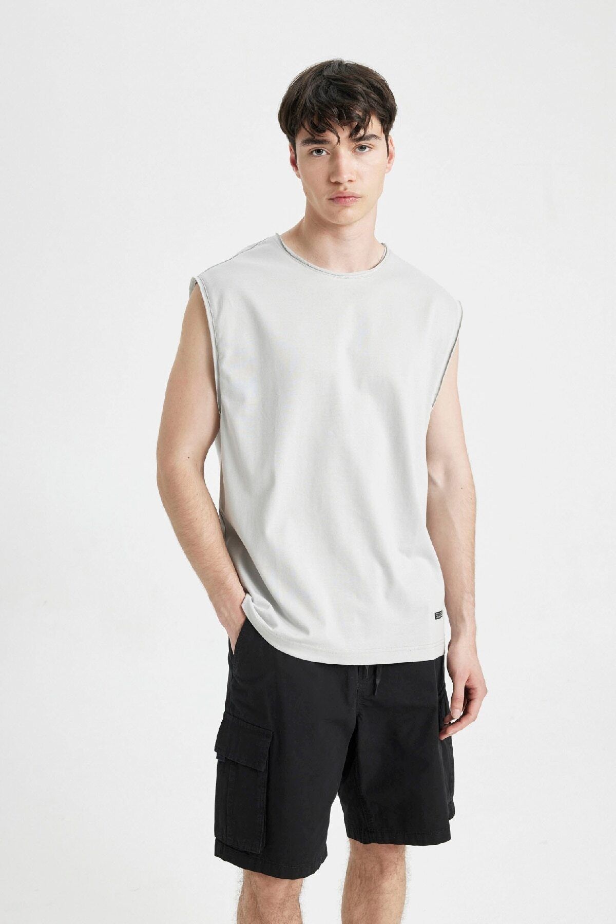 DeFacto-Boxy Fit Crew Neck Basic Απλό εσώρουχο C7205ax24hs 4