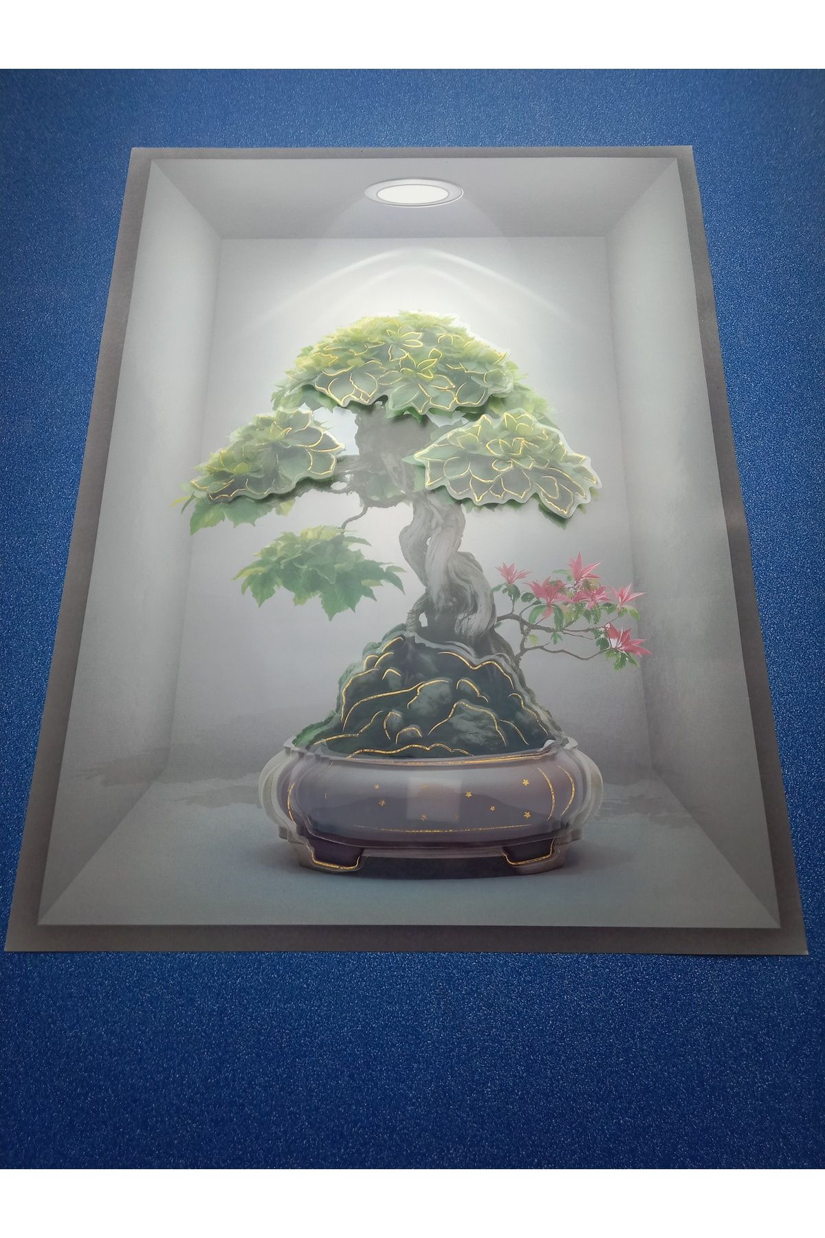 HANK TİCARET 2'li 3D Büyük Boy Sakura Duvar Sticker Seti – Yapışkanlı, 30x40 cm | Salon ve Oda Dekoru