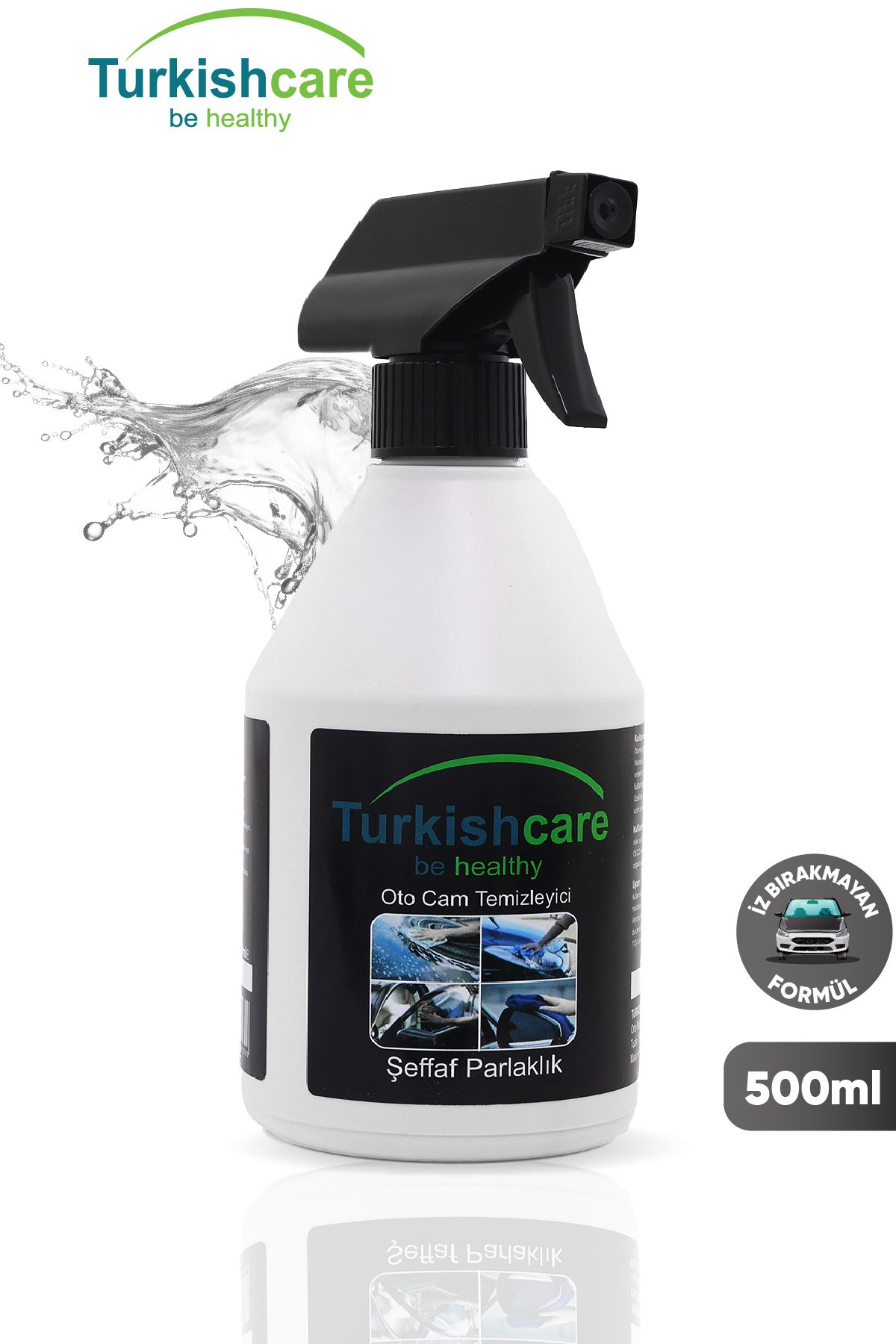 Turkishcare Oto Cam Temizleyici 500ml