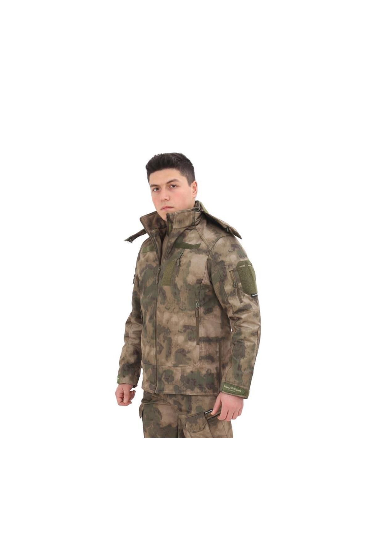 SINGLE SWORD-Military Tactical Softshell Jacket (WITH FLEECE INSIDE) 3