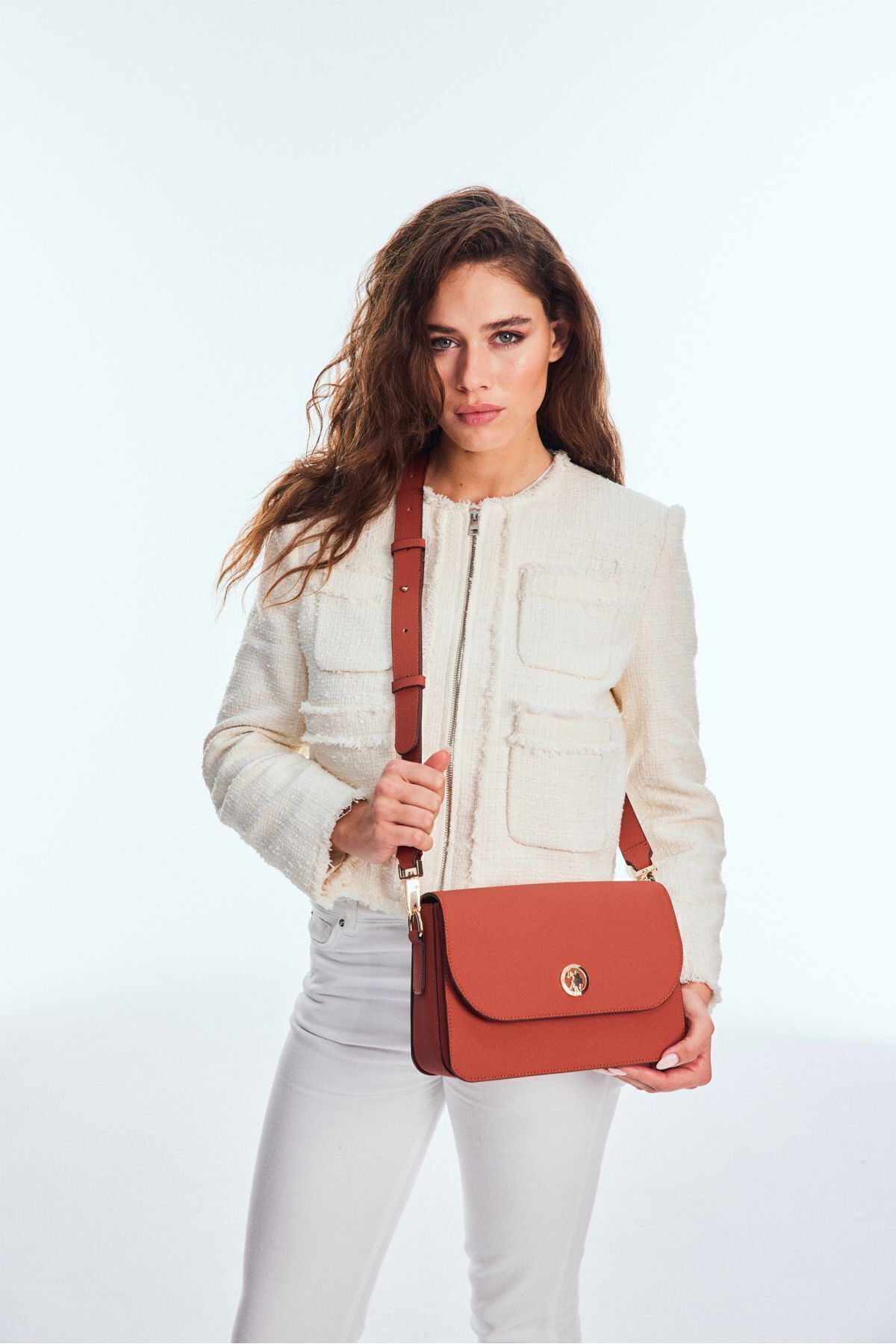 کیف پستی زنانه راسته | یو اس پولو U.S. Polo Assn. US24721 - تصویر 2
