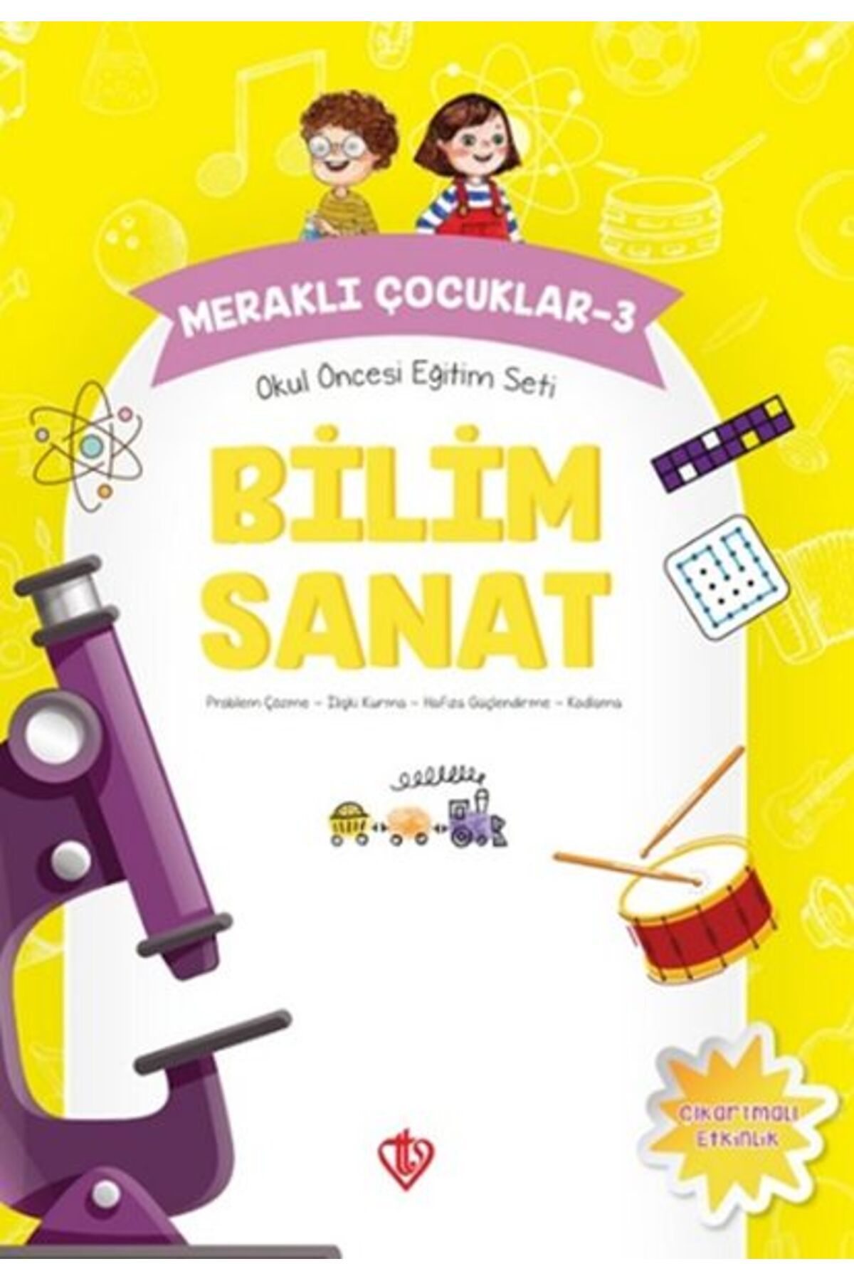Karma Kitaplar Meraklı Çocuklar 3 - Okul Öncesi Eğitim Seti Bilim Sanat