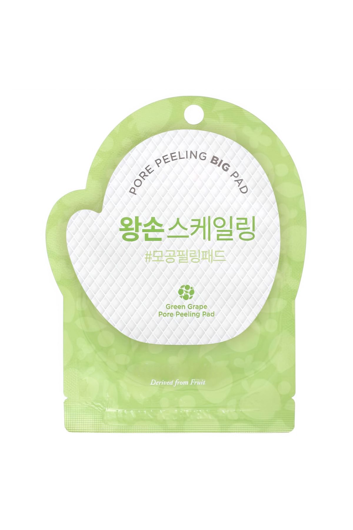 Missfox-Pore Peeling Pad, Green Grape, 1 Pad 1