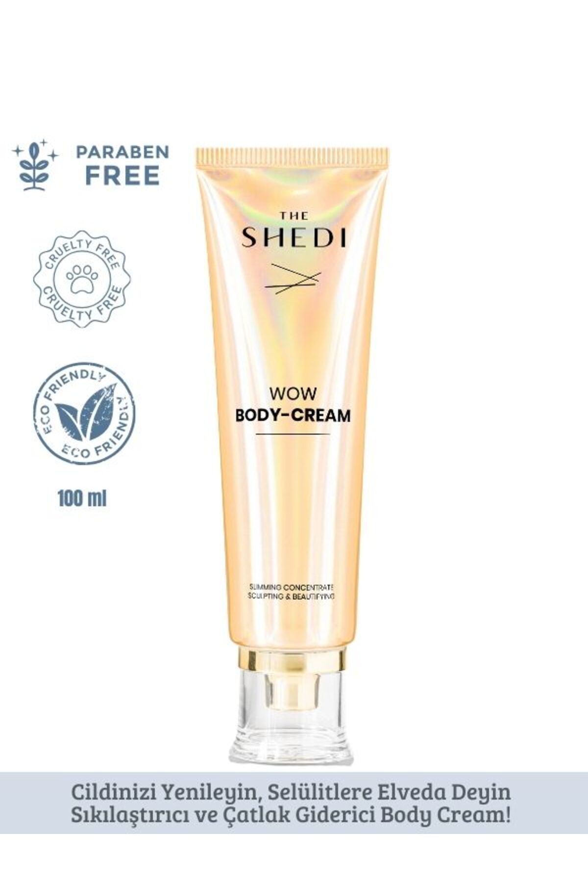 The SheDi Body Cream, Sıkılaştırıcı, Çatlak Giderici, Onarıcı Ve Selülit Karşıtı Vücut Kremi