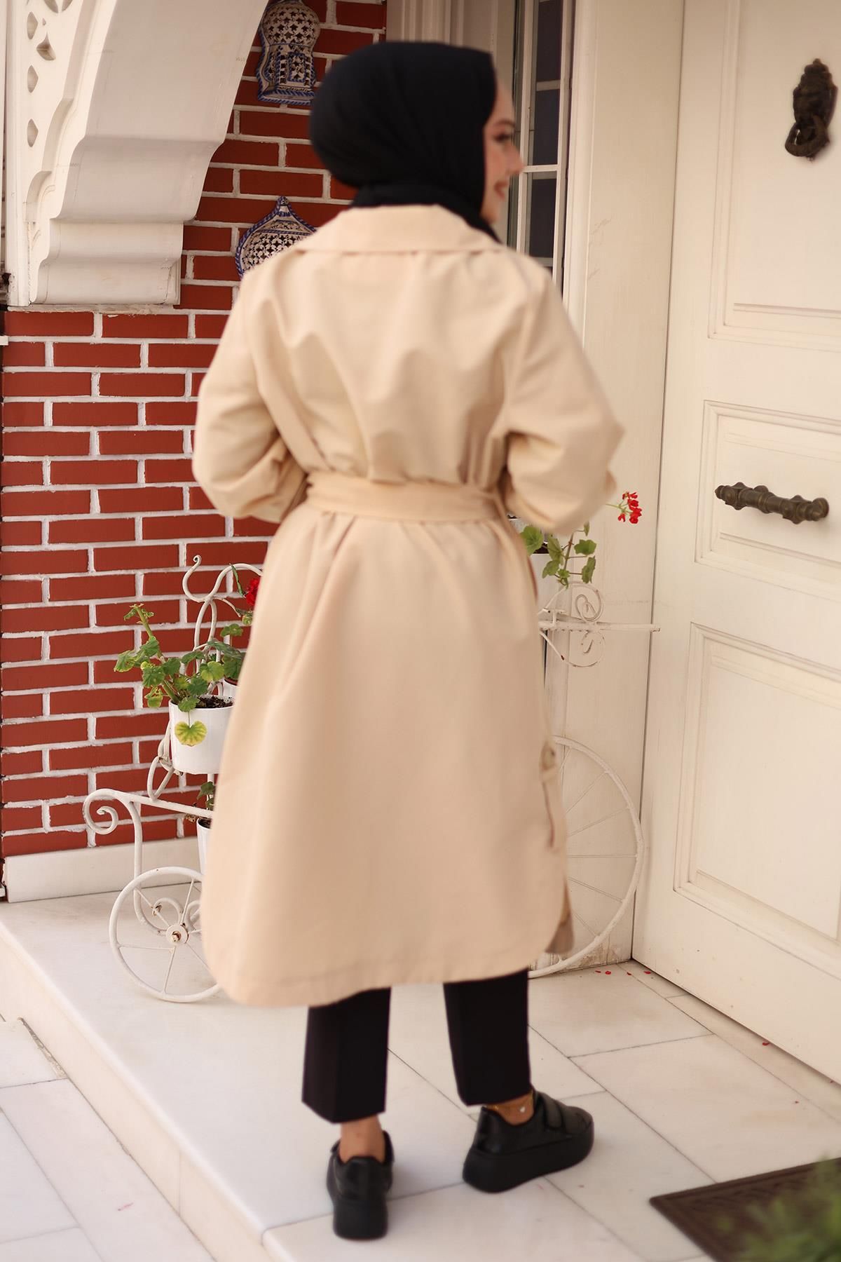 Herita-Apolet – Trenchcoat mit Detail 5