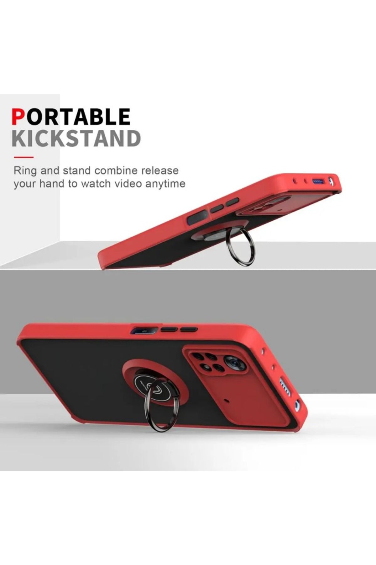 Choice-Case for POCO X3 X4 M4 Pro Case Ring Shockproof Matte Translucent Case for Poco F4 GT M4PRO X4 GT... 6