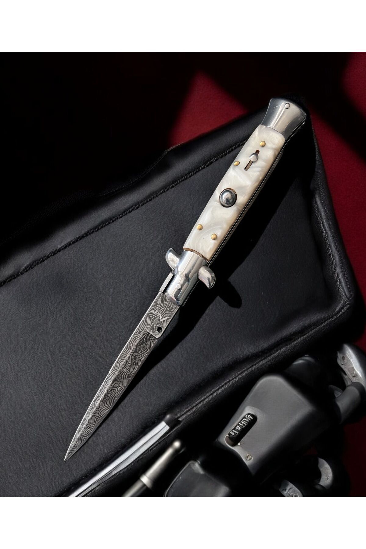 pupssiq Italyan Stilletto Damasgus Akc Çakı