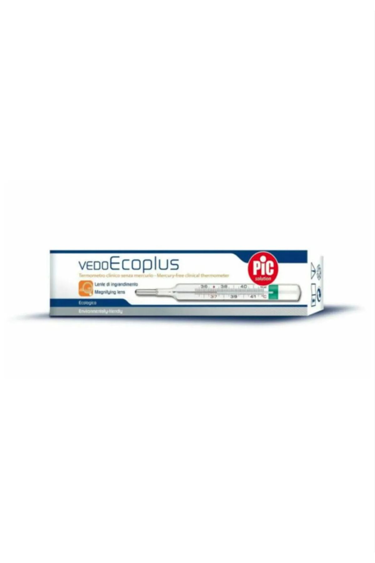 PIC SOLUTION Vedo Ecoplus Büyüteçli Cam Cıvasız Beden Derecesi