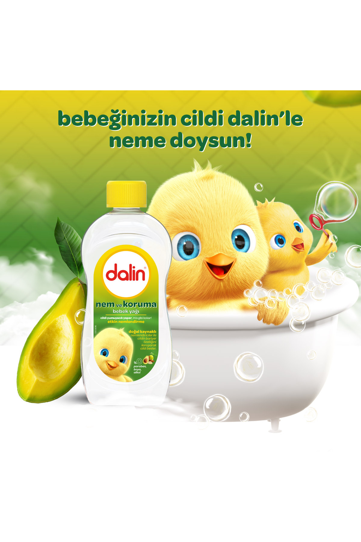 Dalin x 4 Adet Bebek Yağı - Nem ve Koruma 300 ml fotoğrafı 2 (önizleme)